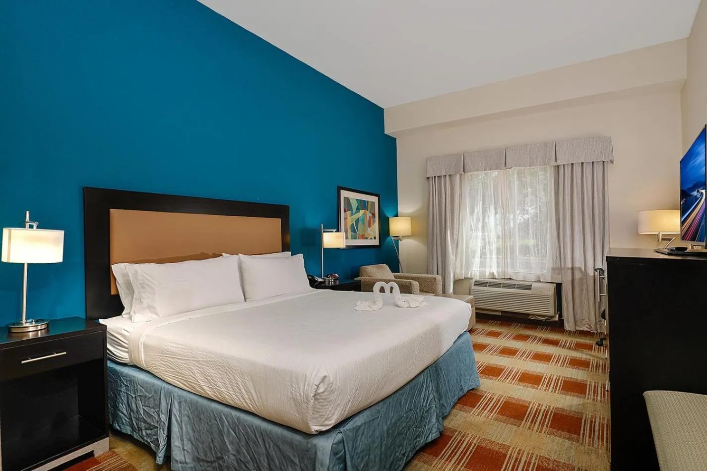 King Room - Mobility Access/Hearing Accessible in Holiday Inn Express & Suites Houston Northwest-Brookhollow by IHG