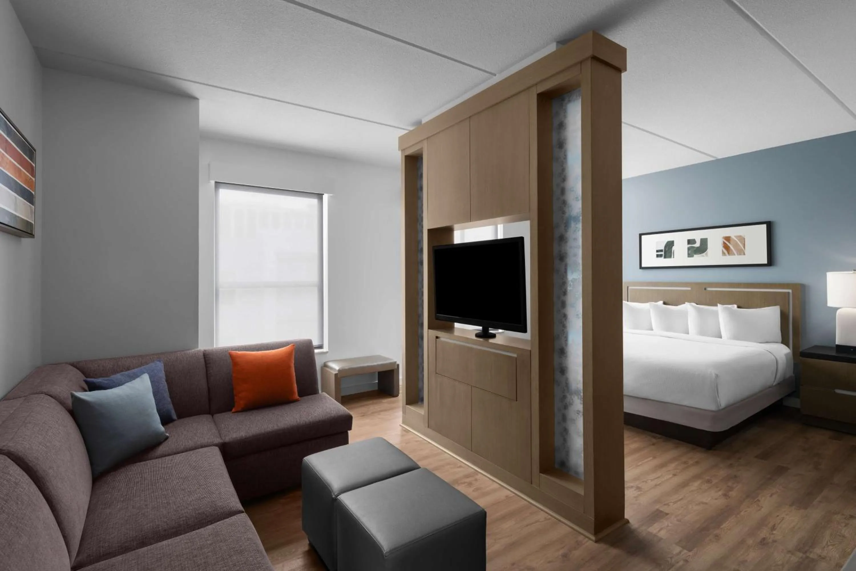 King Studio Suite in Hyatt House Raleigh North Hills