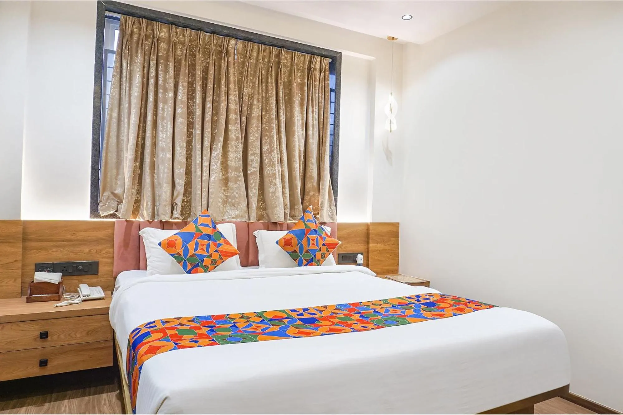 Deluxe Room - single occupancy in FabHotel Prime Shourya Residency - Nr Maharshi Karve Museum