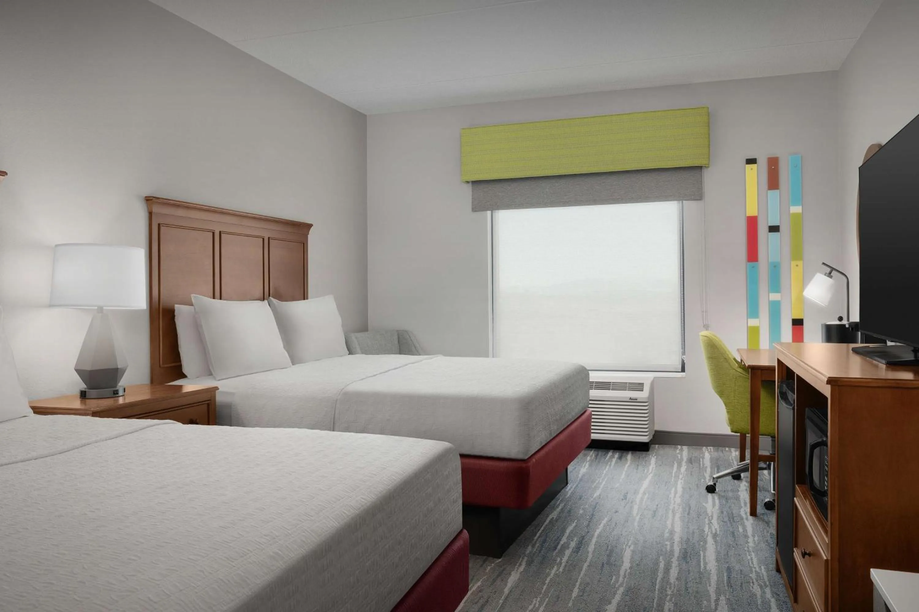 Queen Room with Two Queen Beds (4 Adults) in Hampton Inn and Suites Lynchburg