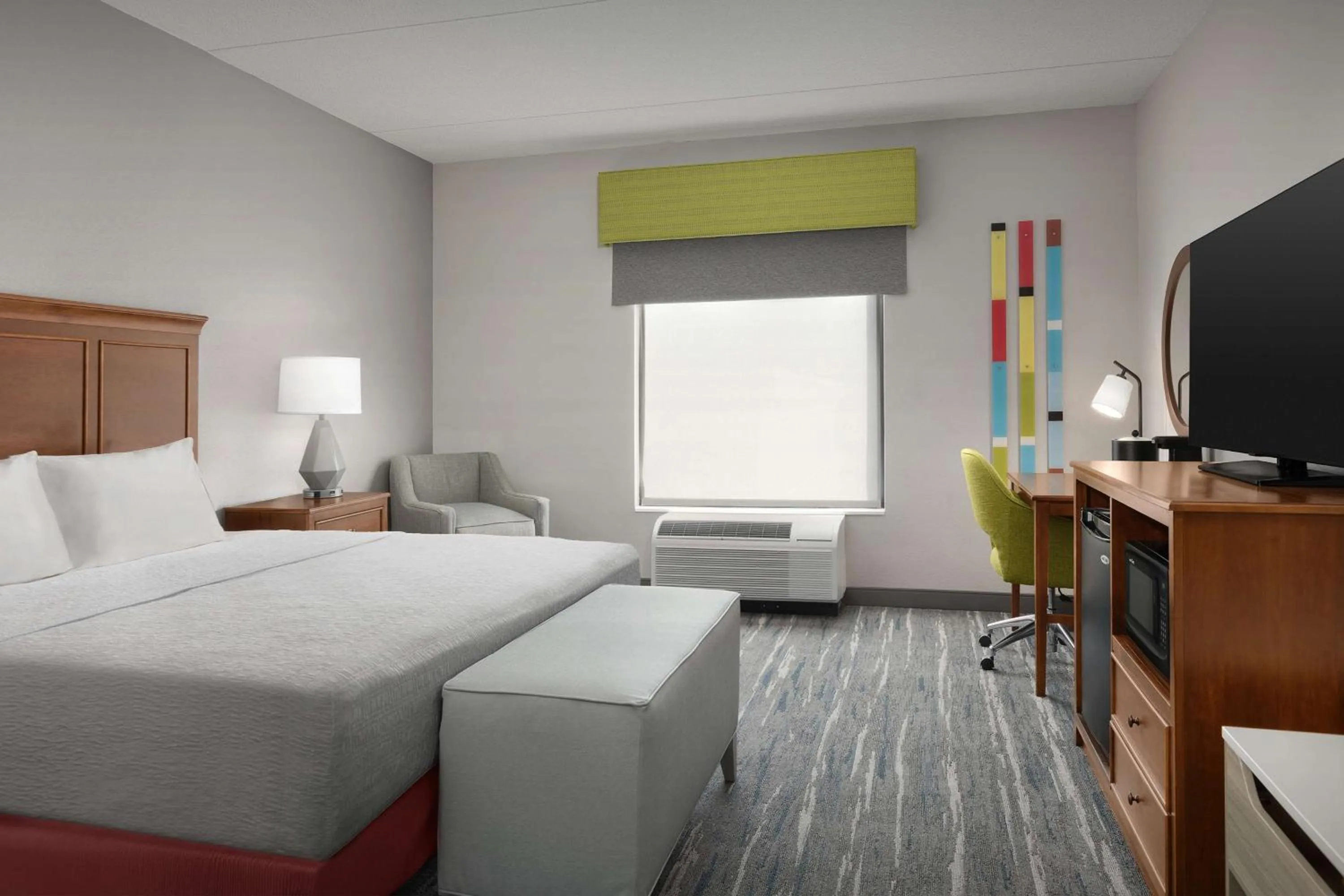 King Room with Accessible Tub - Mobility and Hearing Access/Non-Smoking in Hampton Inn and Suites Lynchburg