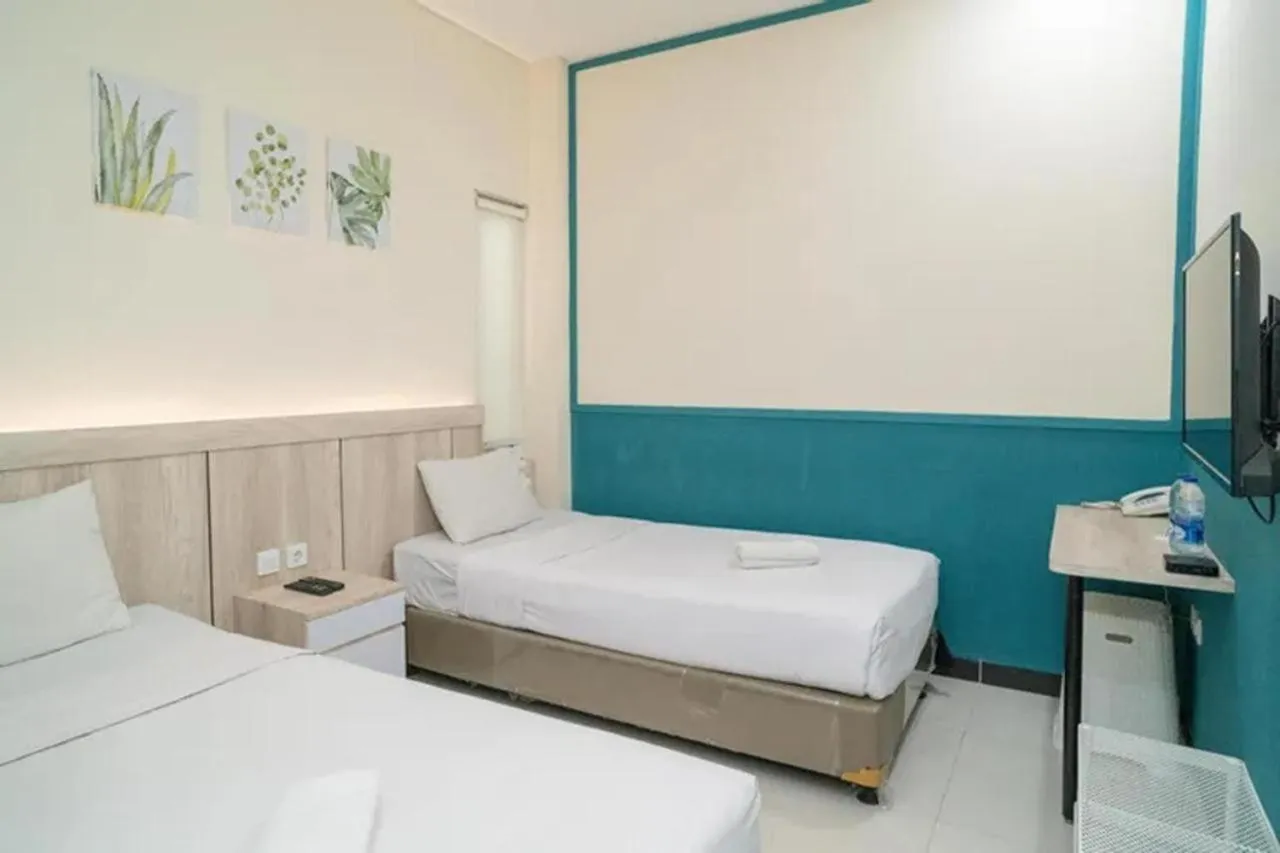 Standard Twin Room in Behomy 3C Residence near ICE BSD