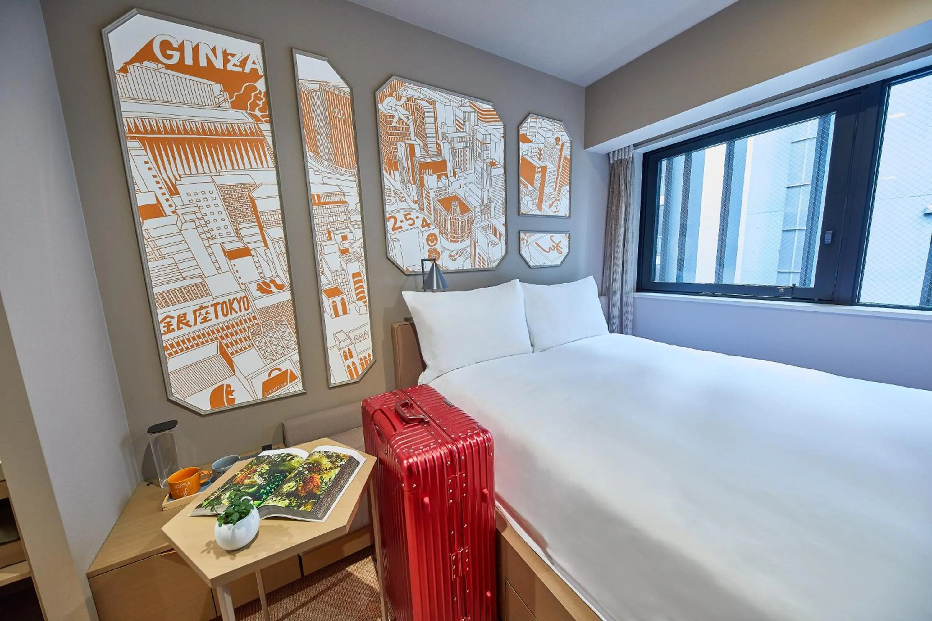 Big Bed (Studio Double) - single occupancy in lyf Ginza Tokyo