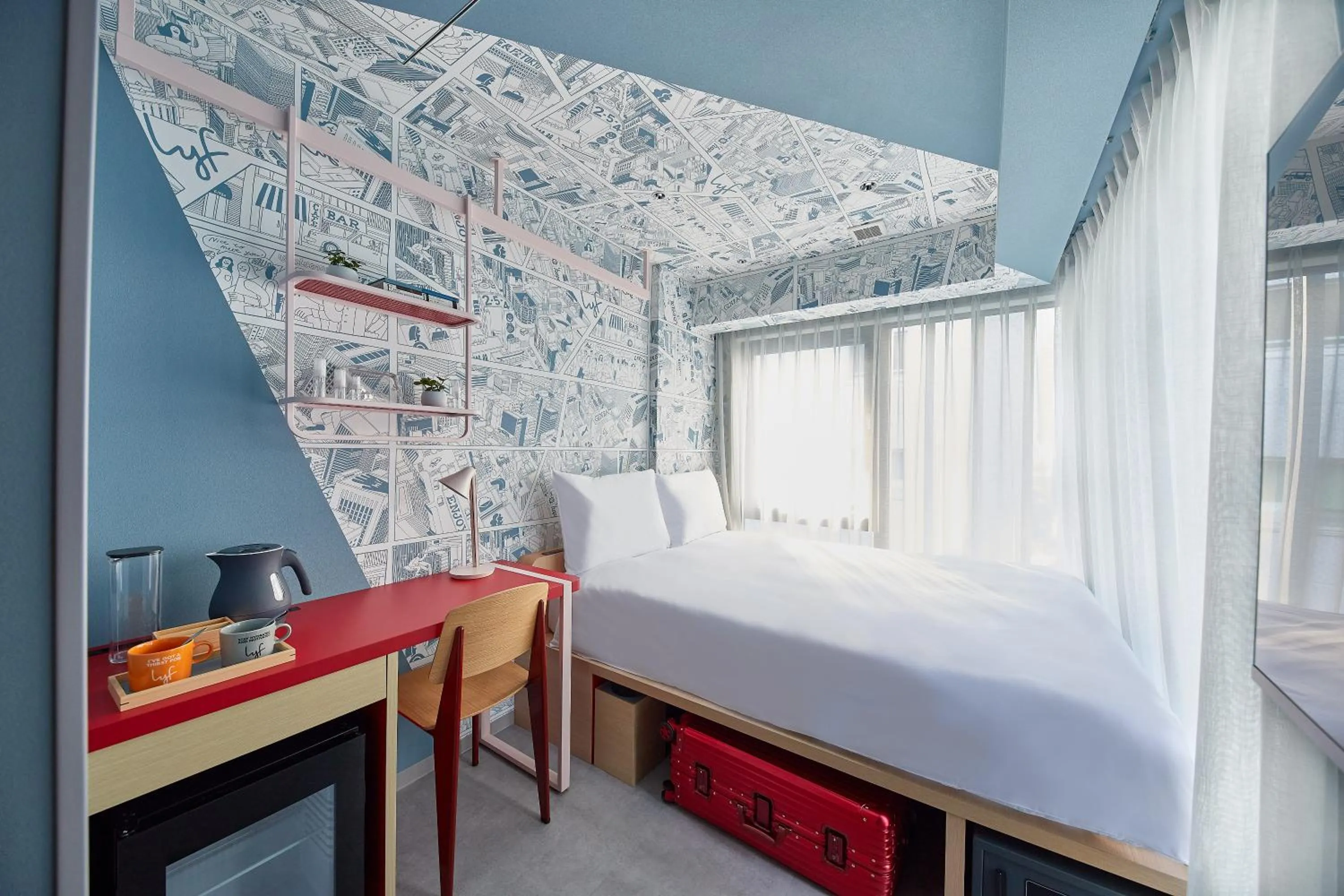 One of a Kind (Studio Double) - single occupancy in lyf Ginza Tokyo