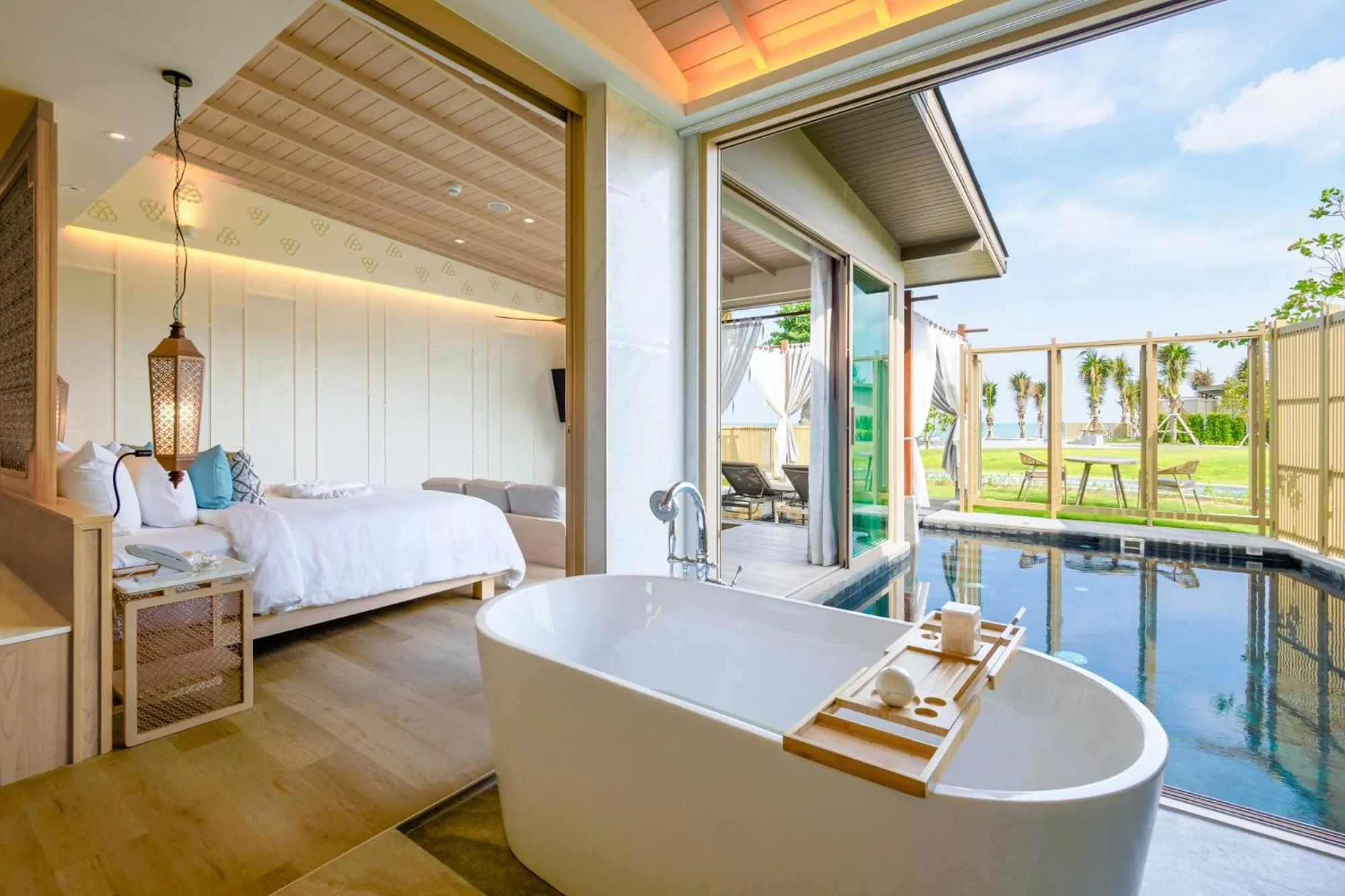 Seaview Pool Villa Romance in The Little Shore Khao Lak by Katathani