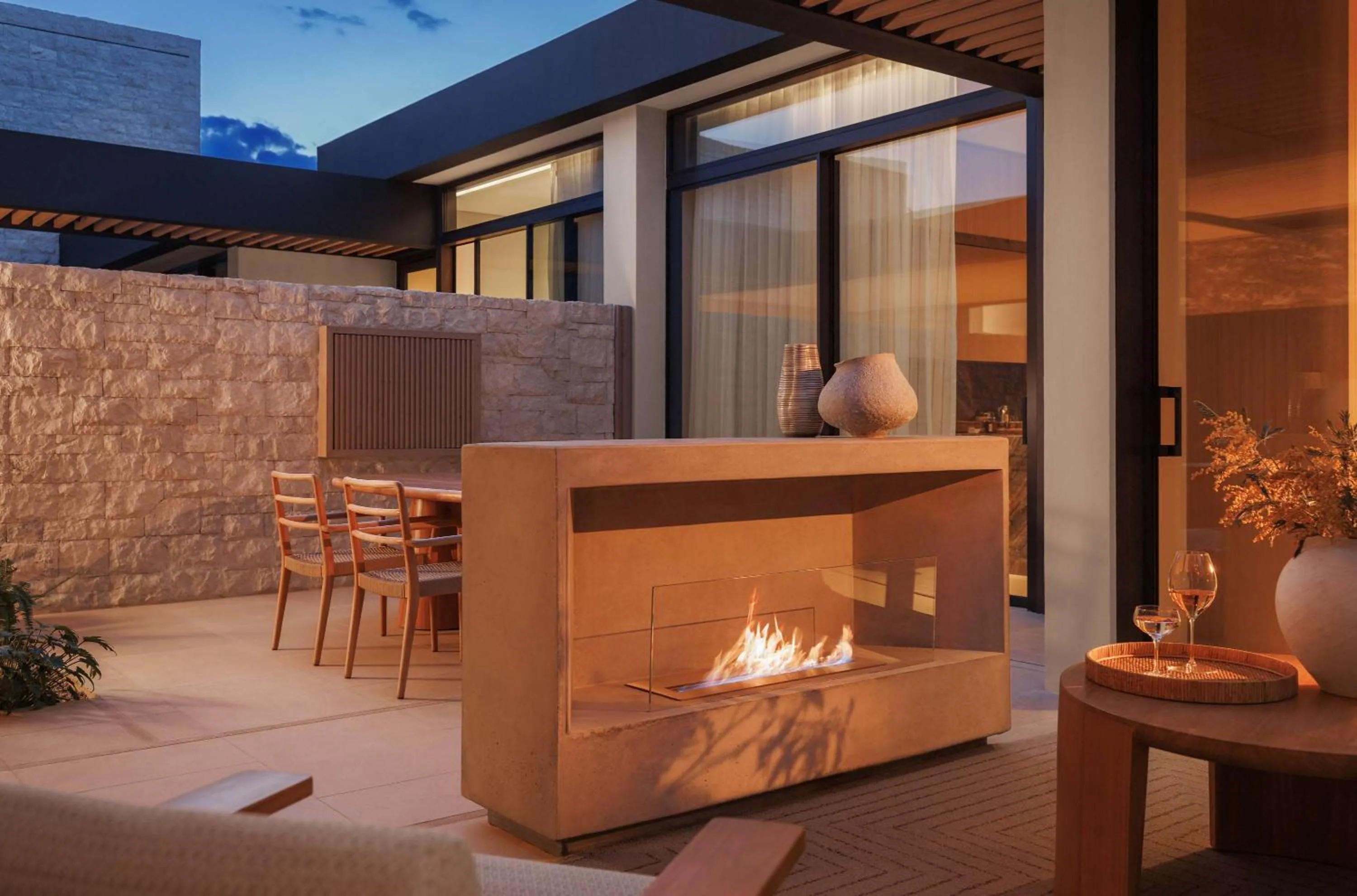 Three-Bedroom Suite - Beachfront with private pool in One&Only Aesthesis, Athens