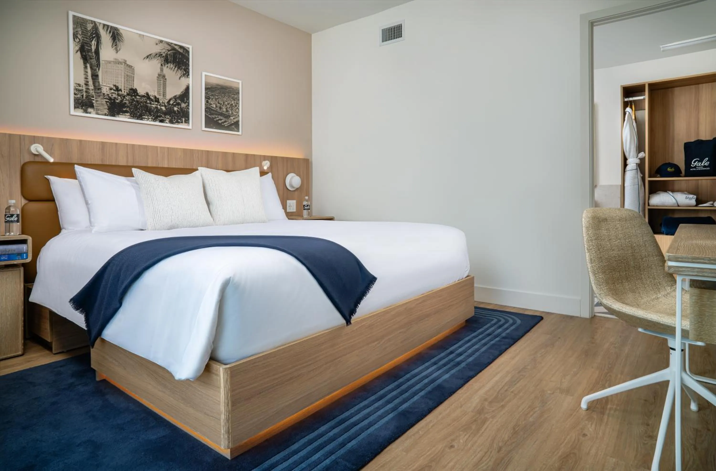 City view Two Bedroom Suite with Three Beds in Gale Miami Hotel & Residences