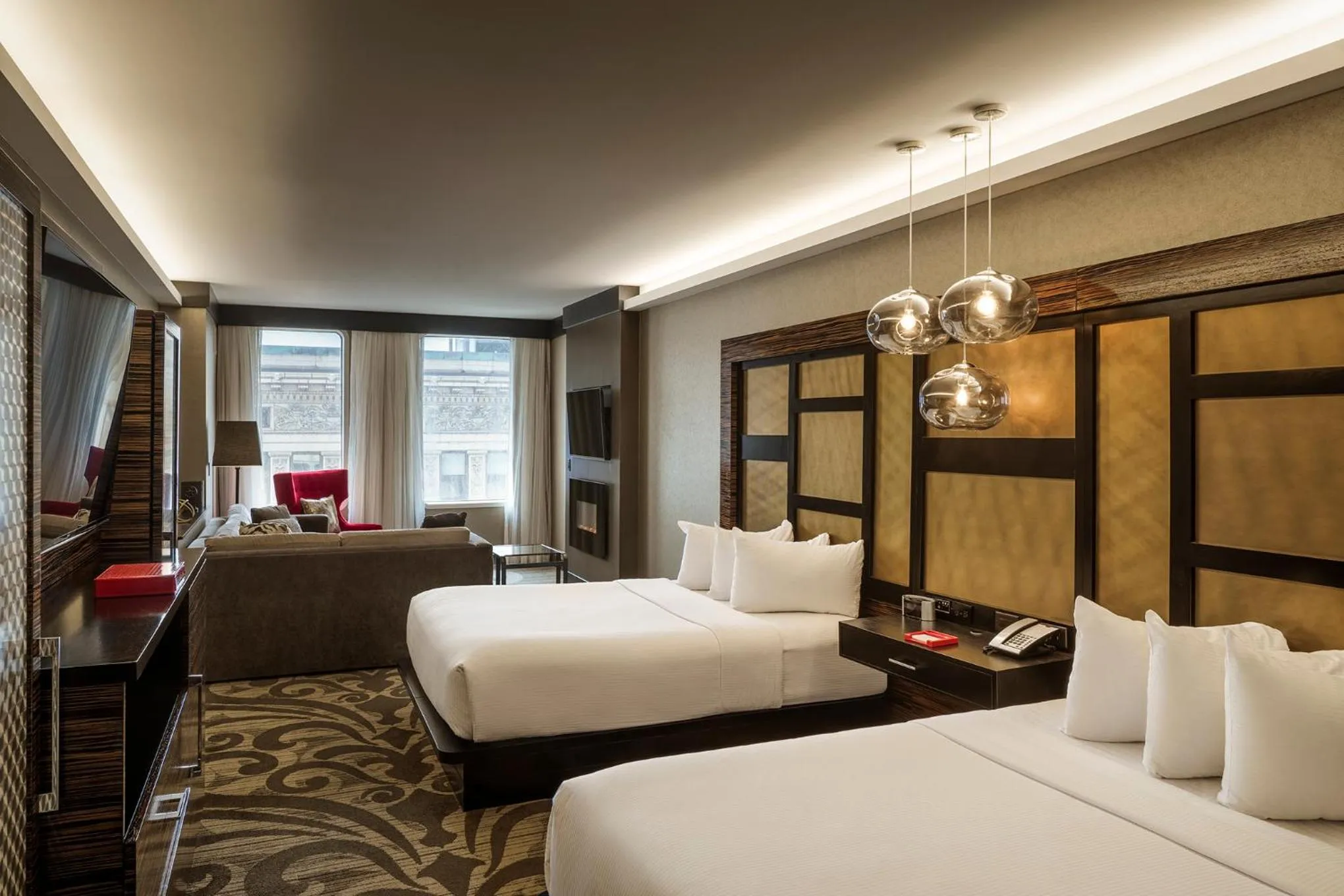 Guest room, 2 Queen in Metropolitan at The 9, Autograph Collection