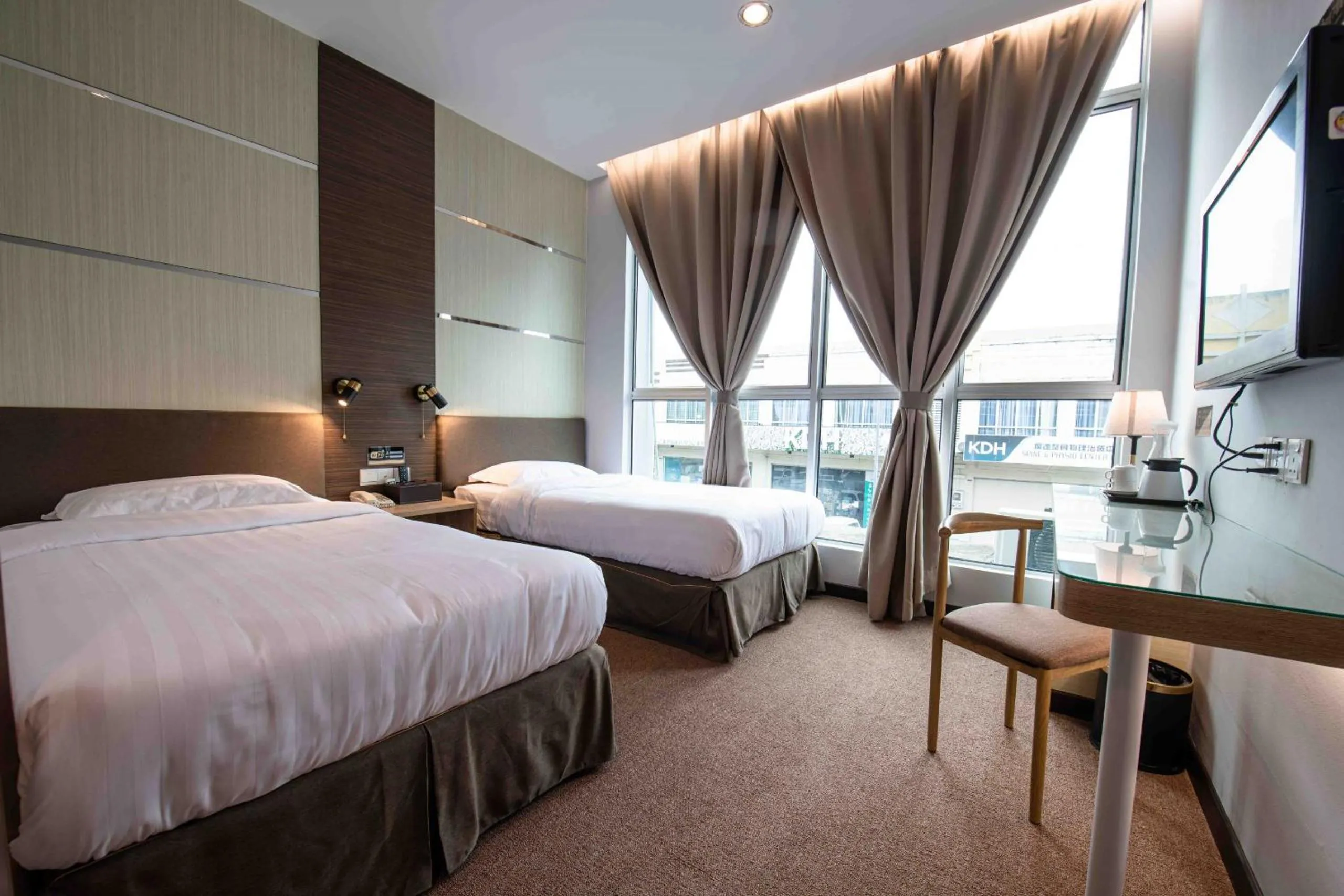 Deluxe Twin Room in Hotel Meliden