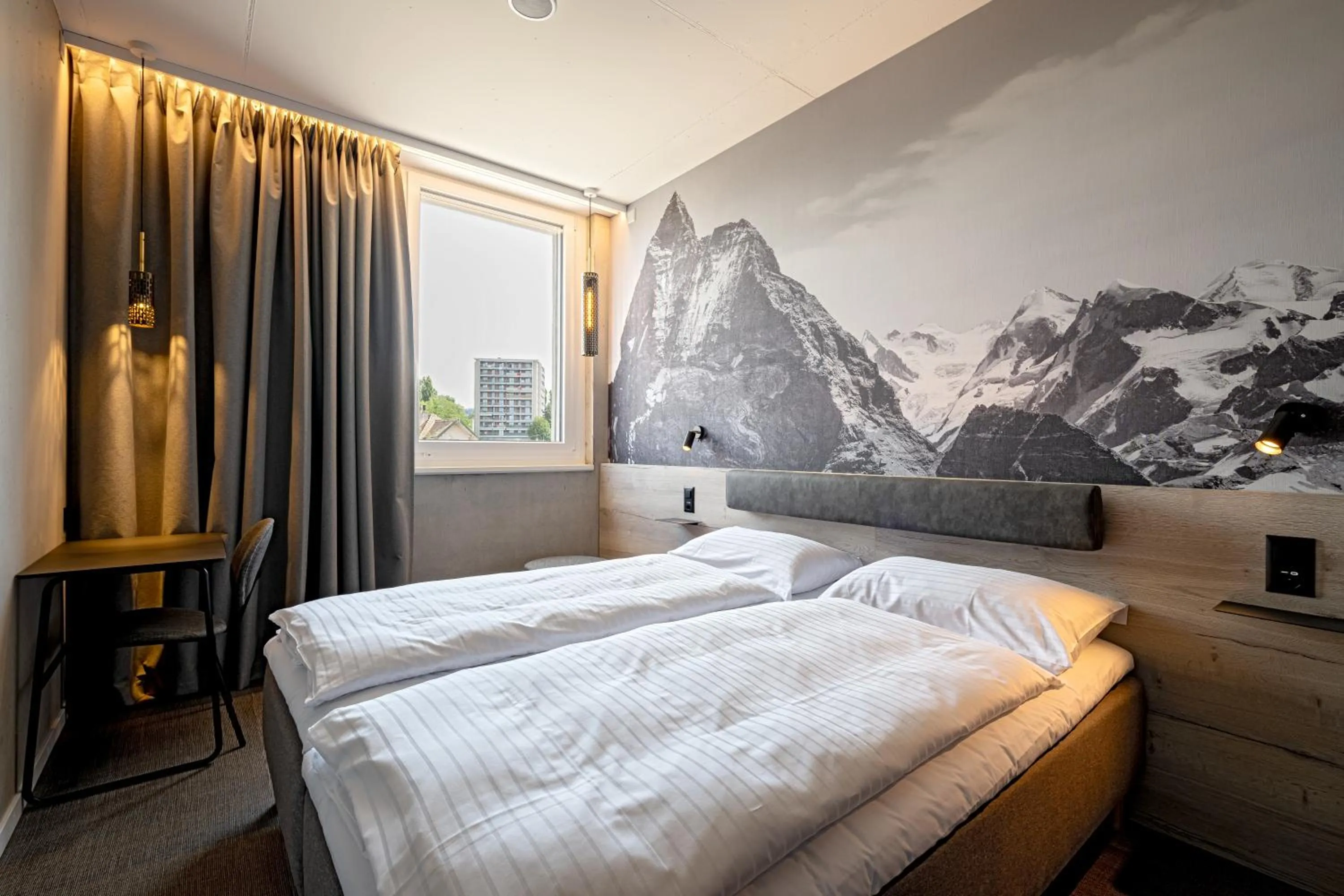Standard Twin Room in Zleep Hotel Lausanne-Chavannes