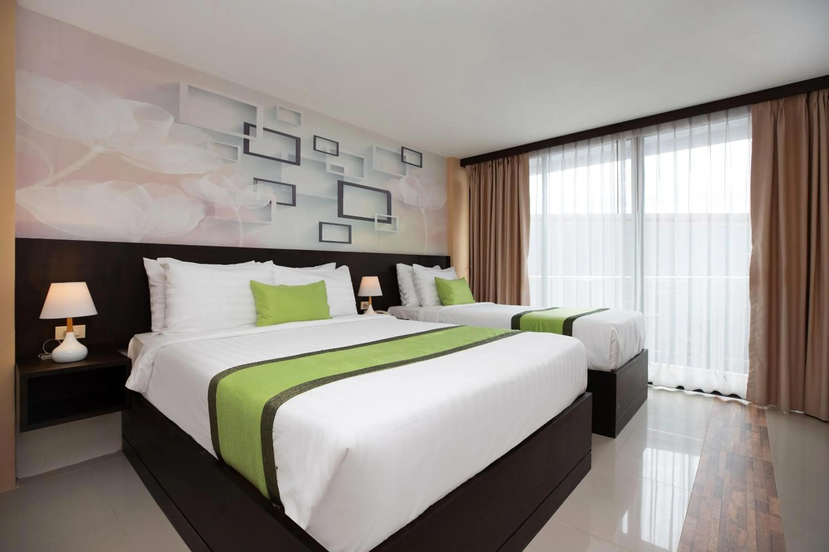 Triple Room with Balcony in iCheck inn Sky Beach Ao Nang Krabi