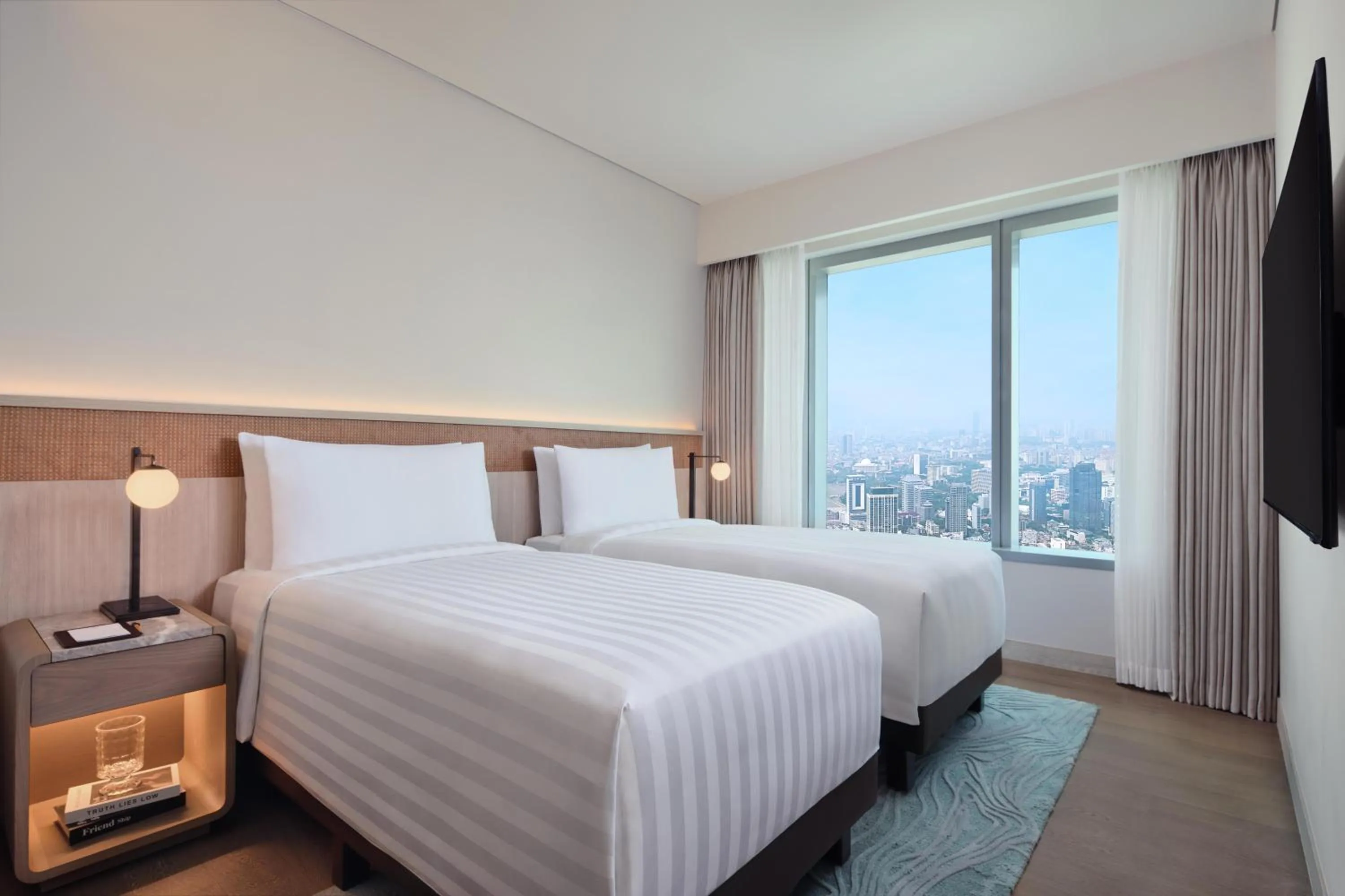 One-Bedroom Premier Suite Twin in PARKROYAL Serviced Suites Jakarta