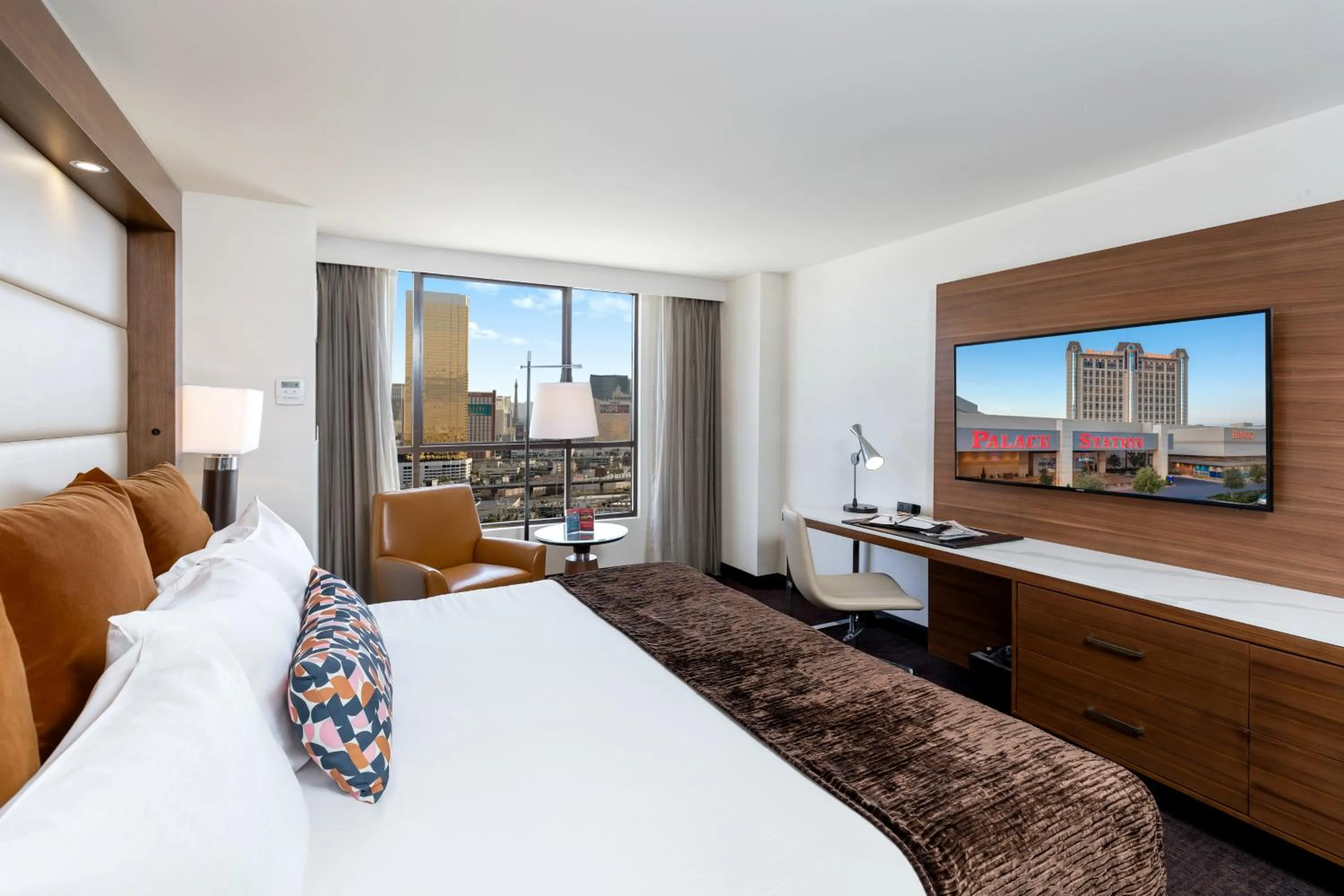 City View Premier Room - 1 King Bed in Palace Station Hotel & Casino