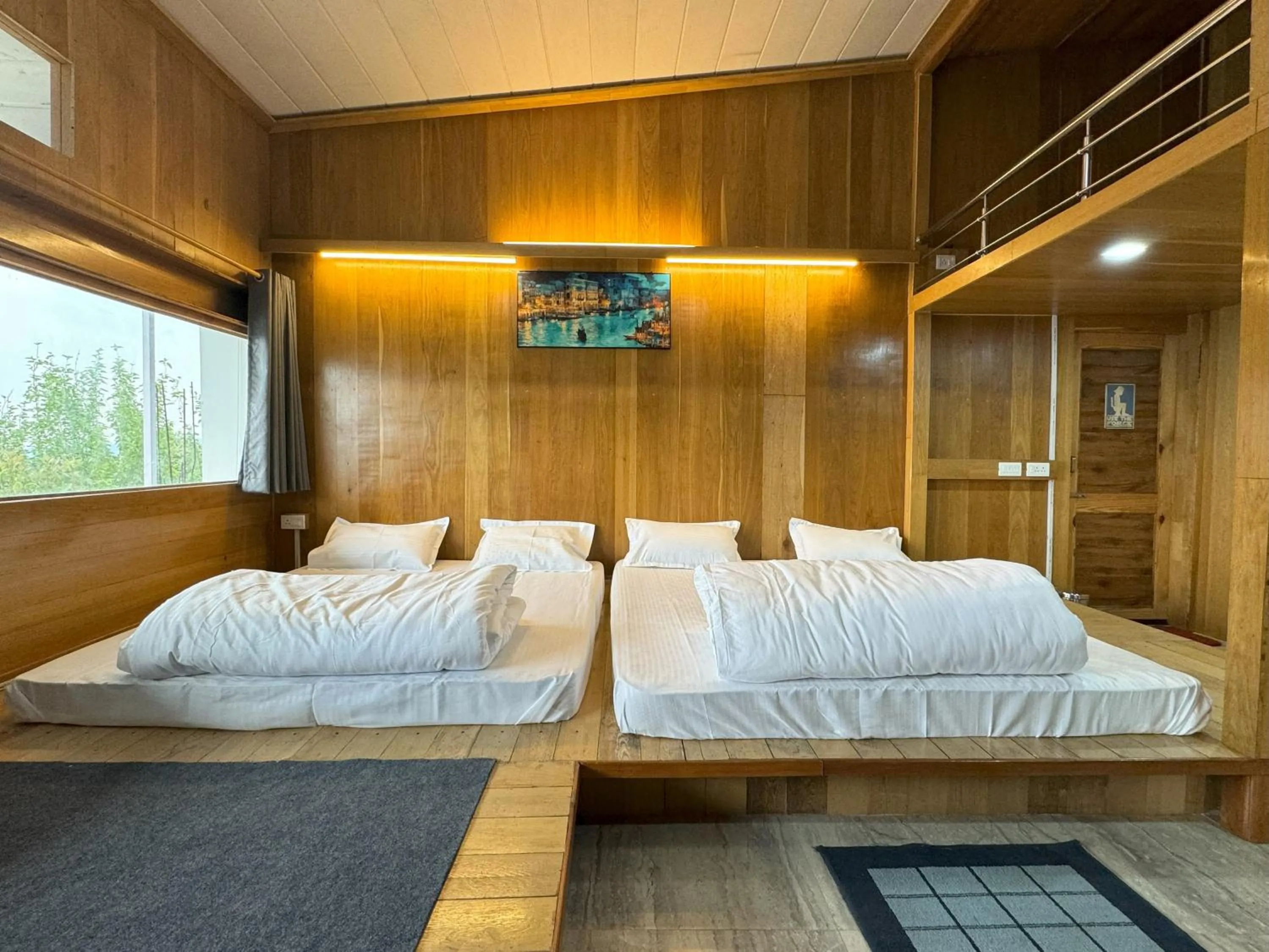 Family Room with Mountain View in Wanderlust Mukteshwar