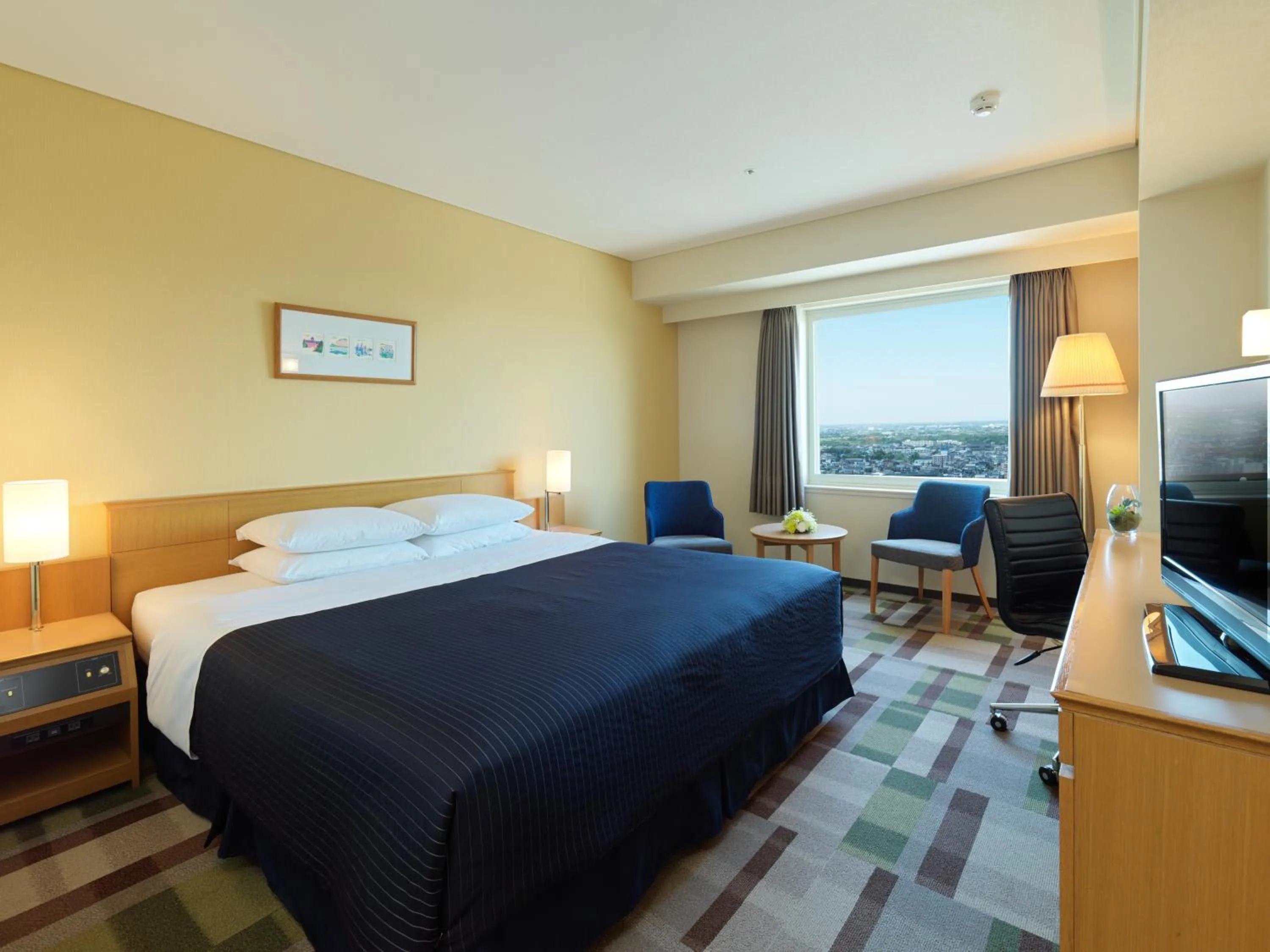 High Floor Double Room - single occupancy - Non-Smoking in Hotel Emisia Sapporo