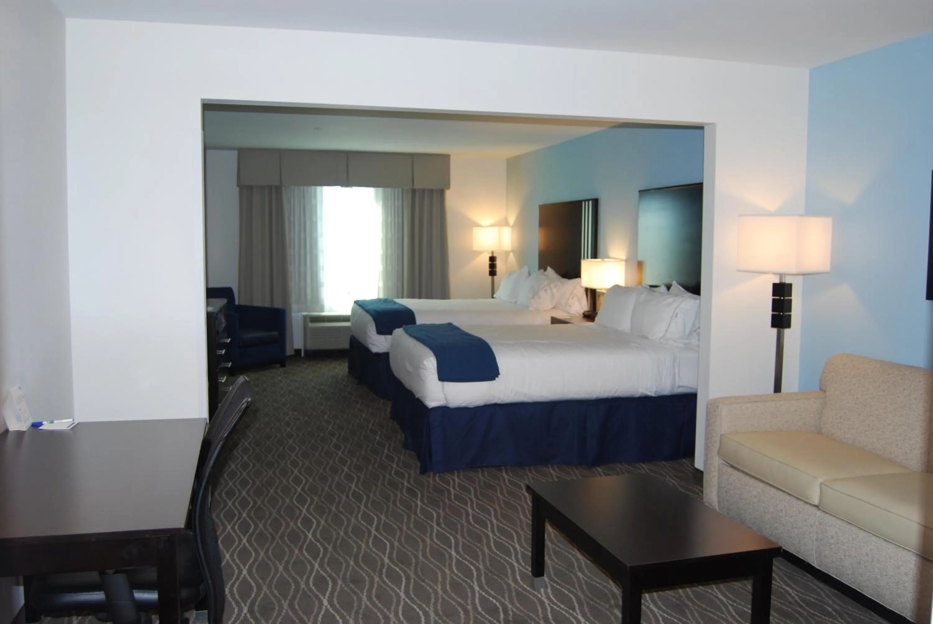 Queen Suite with Two Queen Beds and Sofa Bed in Holiday Inn Express & Suites Springville-South Provo Area by IHG