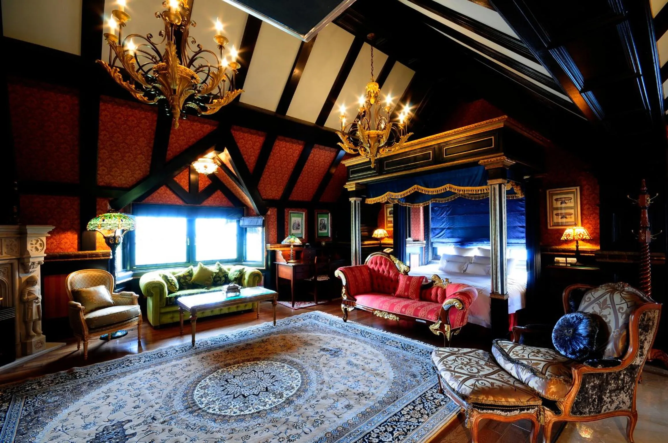 Grand Deluxe Double Room in The Old England Manor