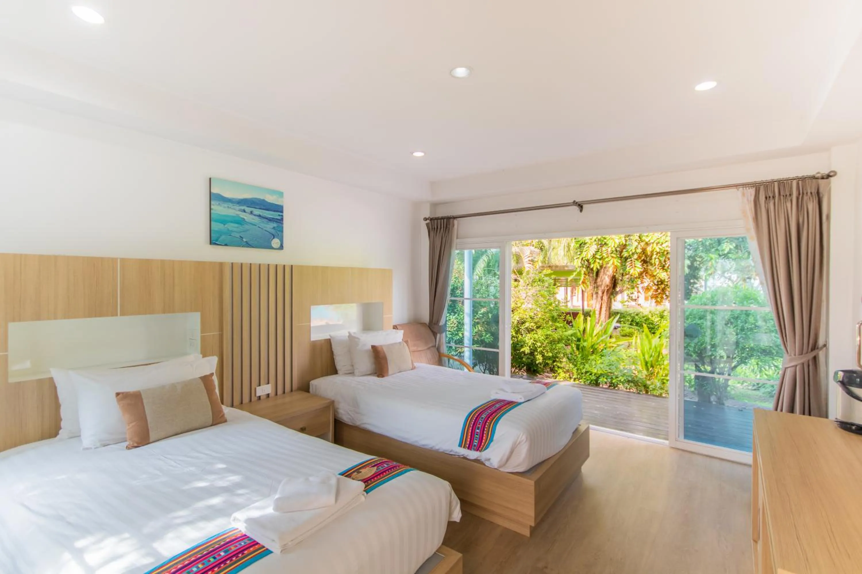 Junior Twin in Sangthong Resort at Chiang Klang