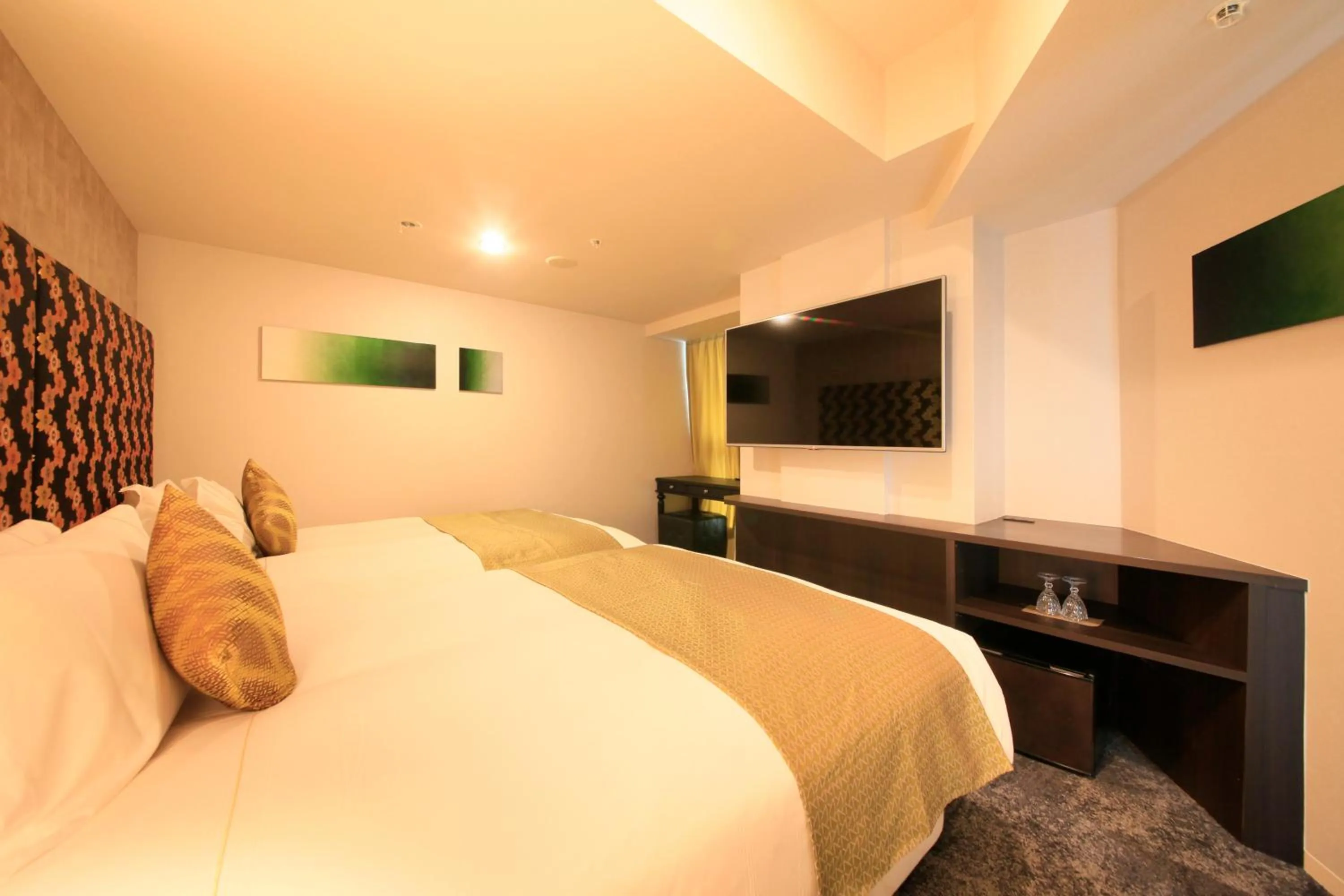 Deluxe Twin Room - Extra Bed Provided for Third Adult  - Non-Smoking in Centurion Hotel Ikebukuro Station