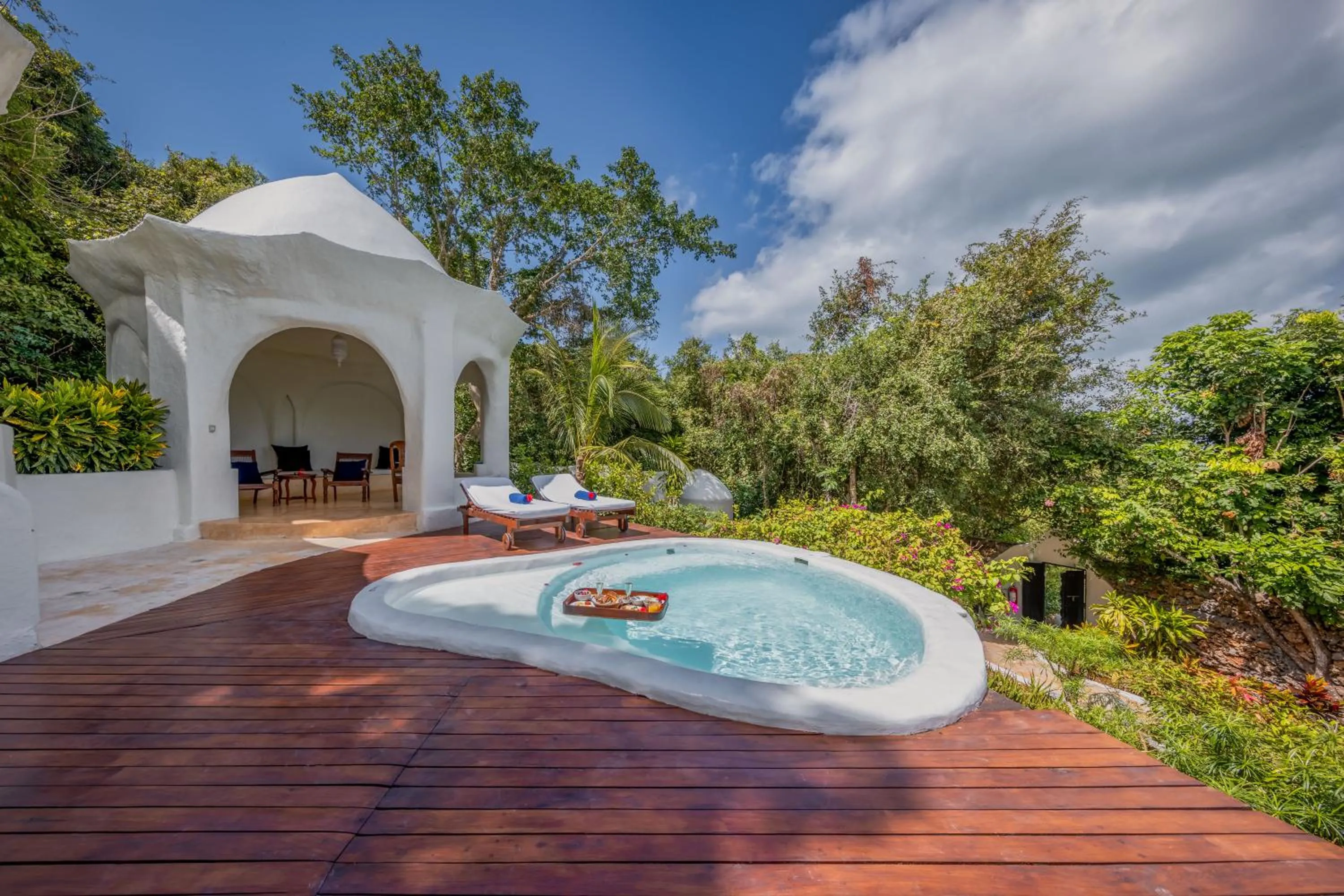 Garden View Pool Pavilion  in Kilindi Zanzibar