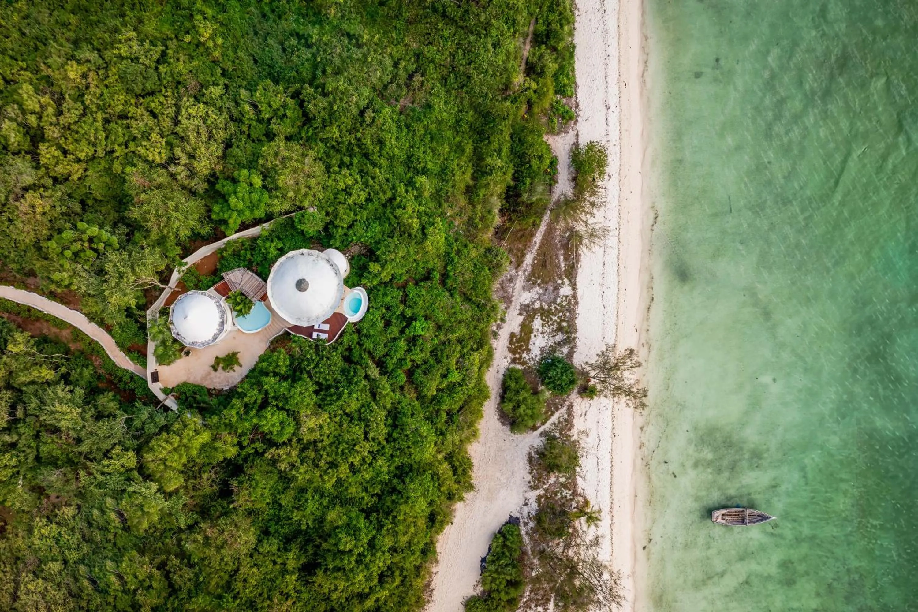 Ocean View Pool Pavilion  - single occupancy in Kilindi Zanzibar