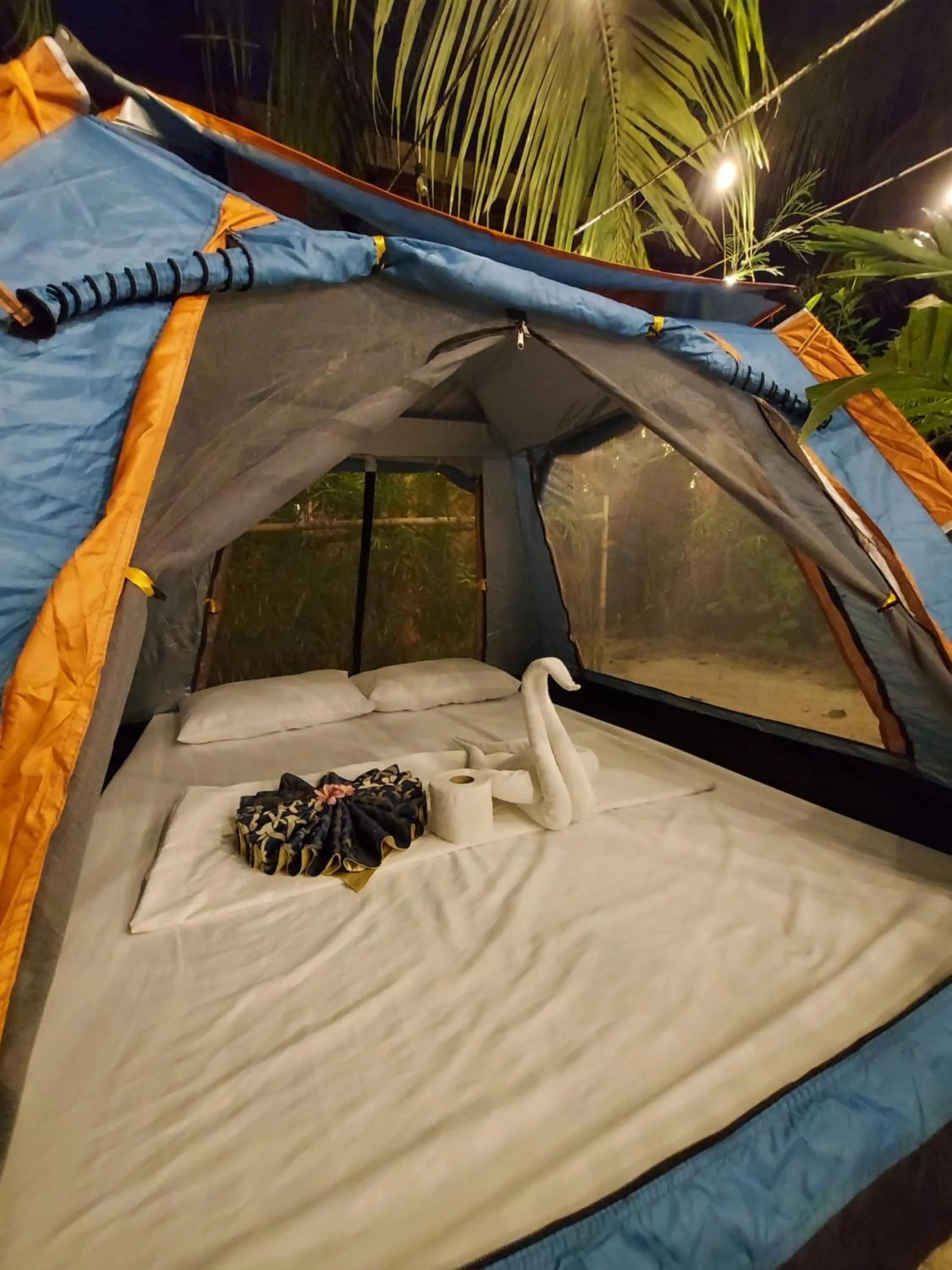 Tent in New Village Lodge