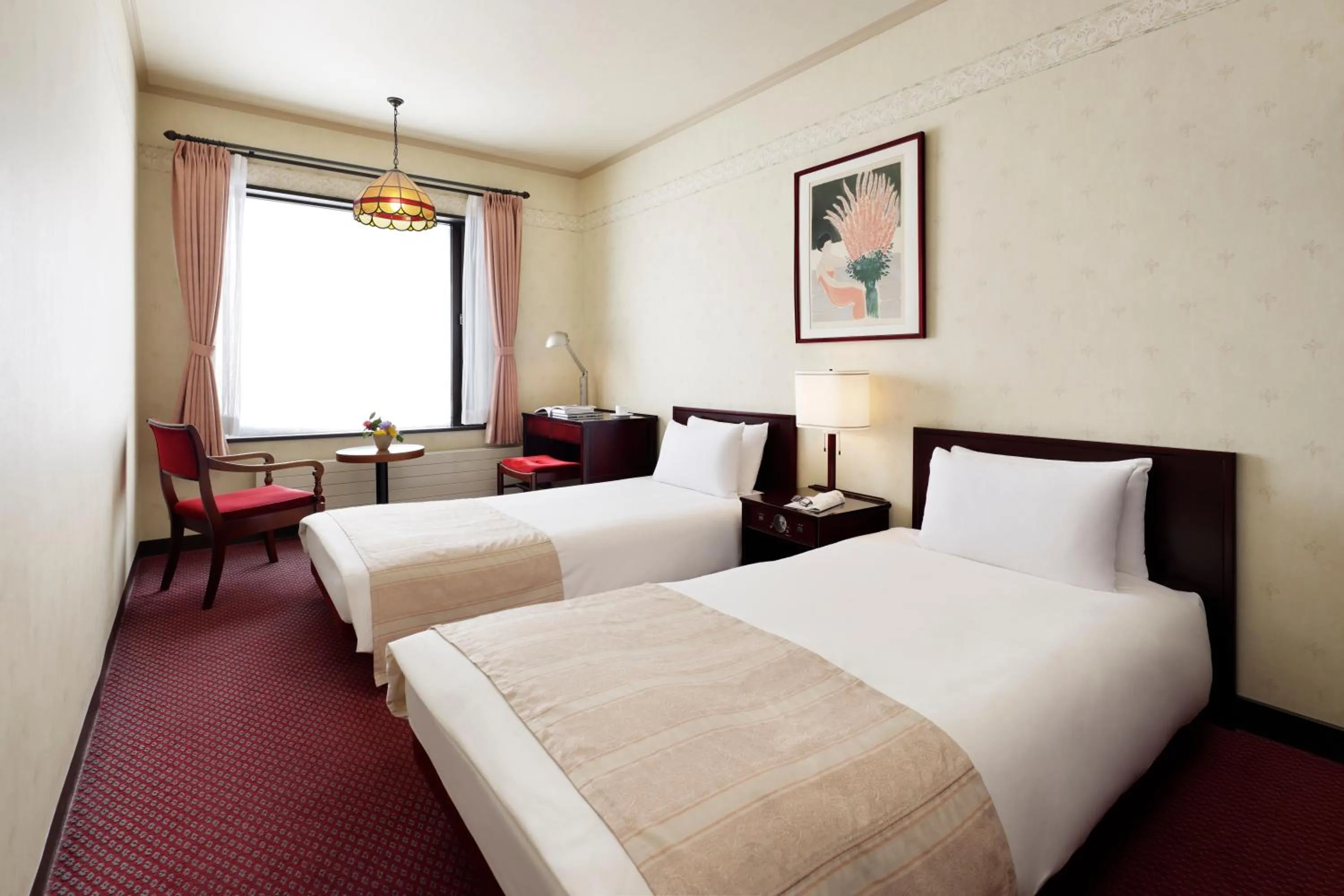 Main Tower Twin Room - Smoking in Manza Prince Hotel