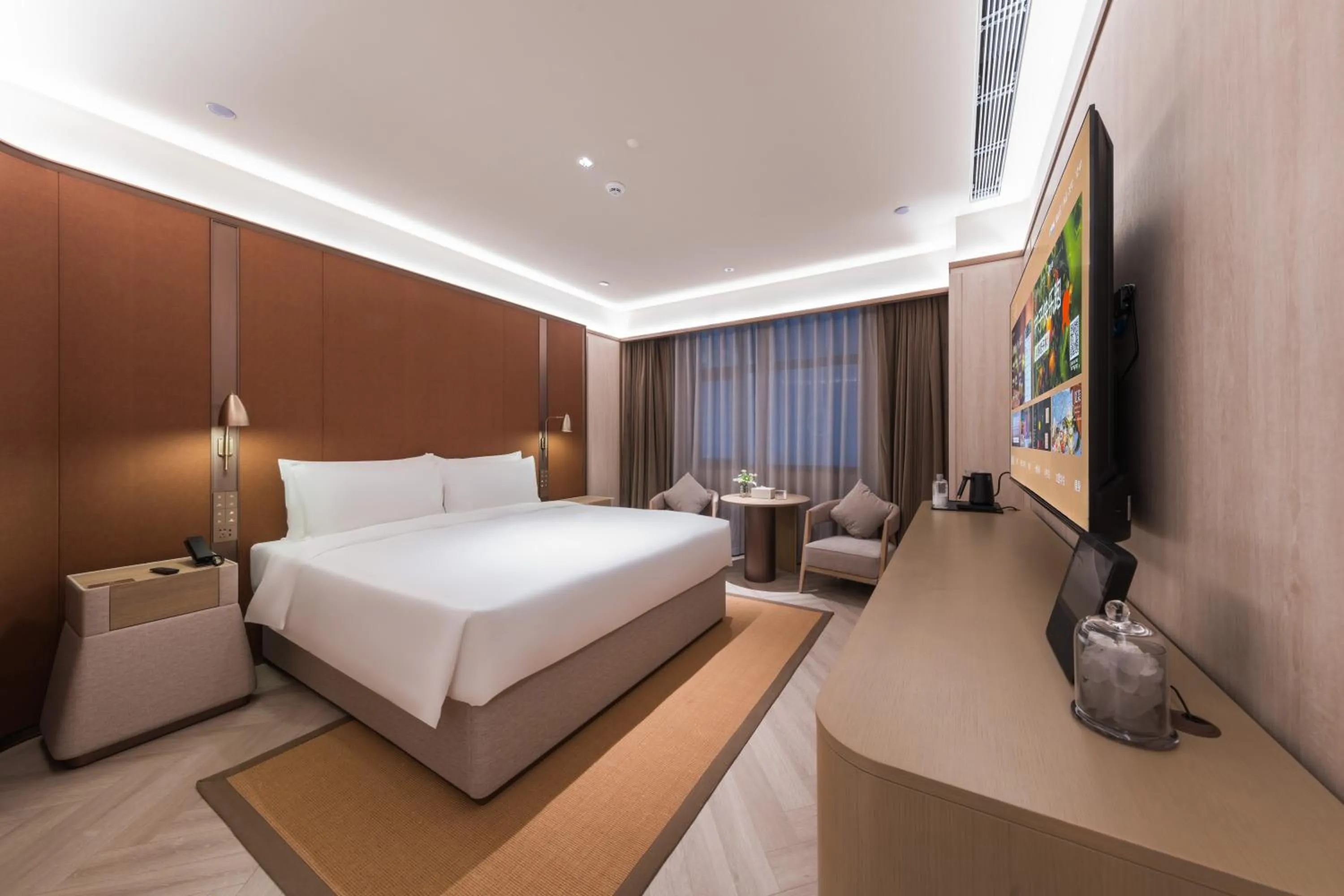 Queen Room - Hotel interior view in Crystal Orange Hotel - Shenzhen Nanshan Xinhaofang Branch