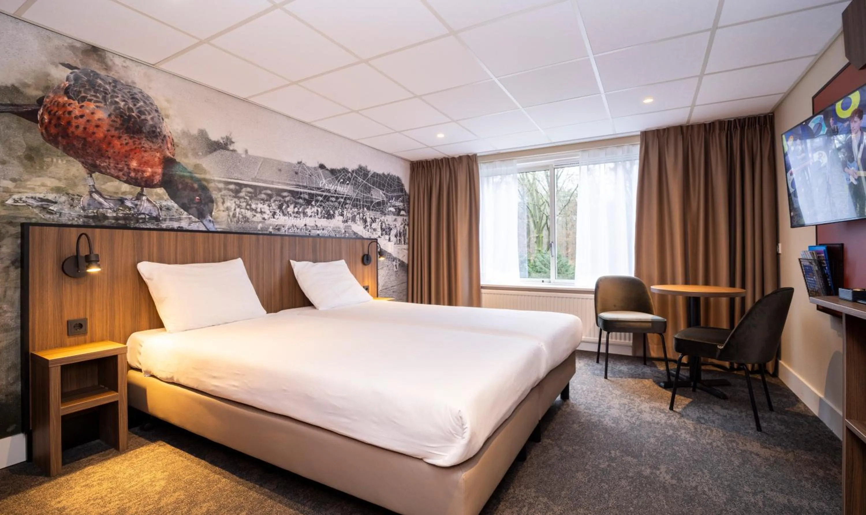 Comfort Double Room with Terrace in Fletcher Hotel Restaurant Doorwerth - Arnhem