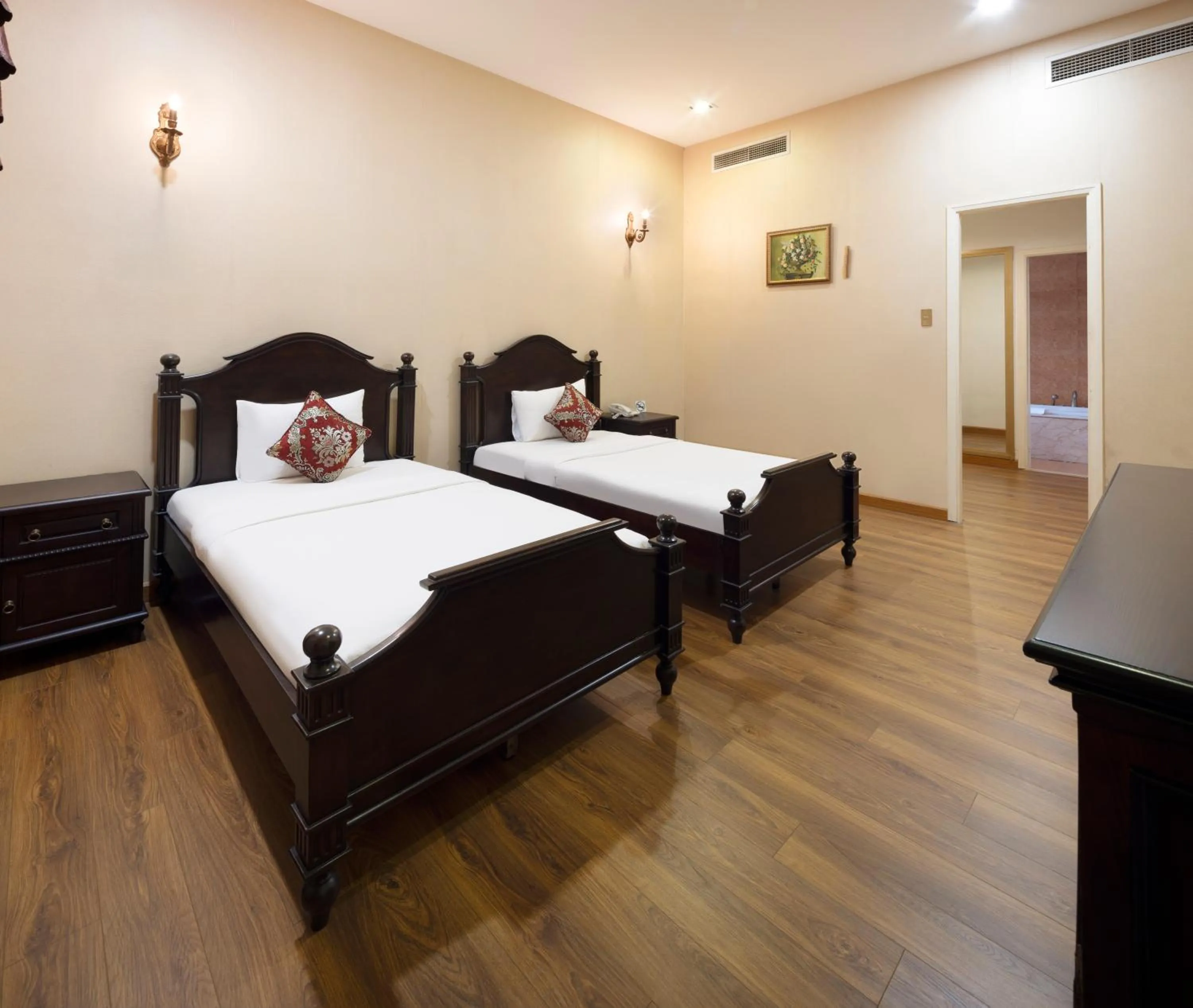 Twin Room with Garden View in Hidden Mansions Saigon Resort