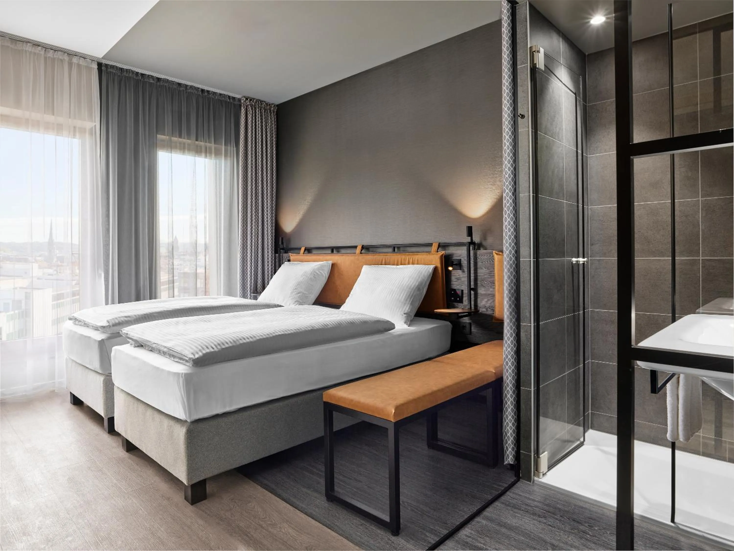 Standard Twin Room in H2 Hotel Saarbrücken