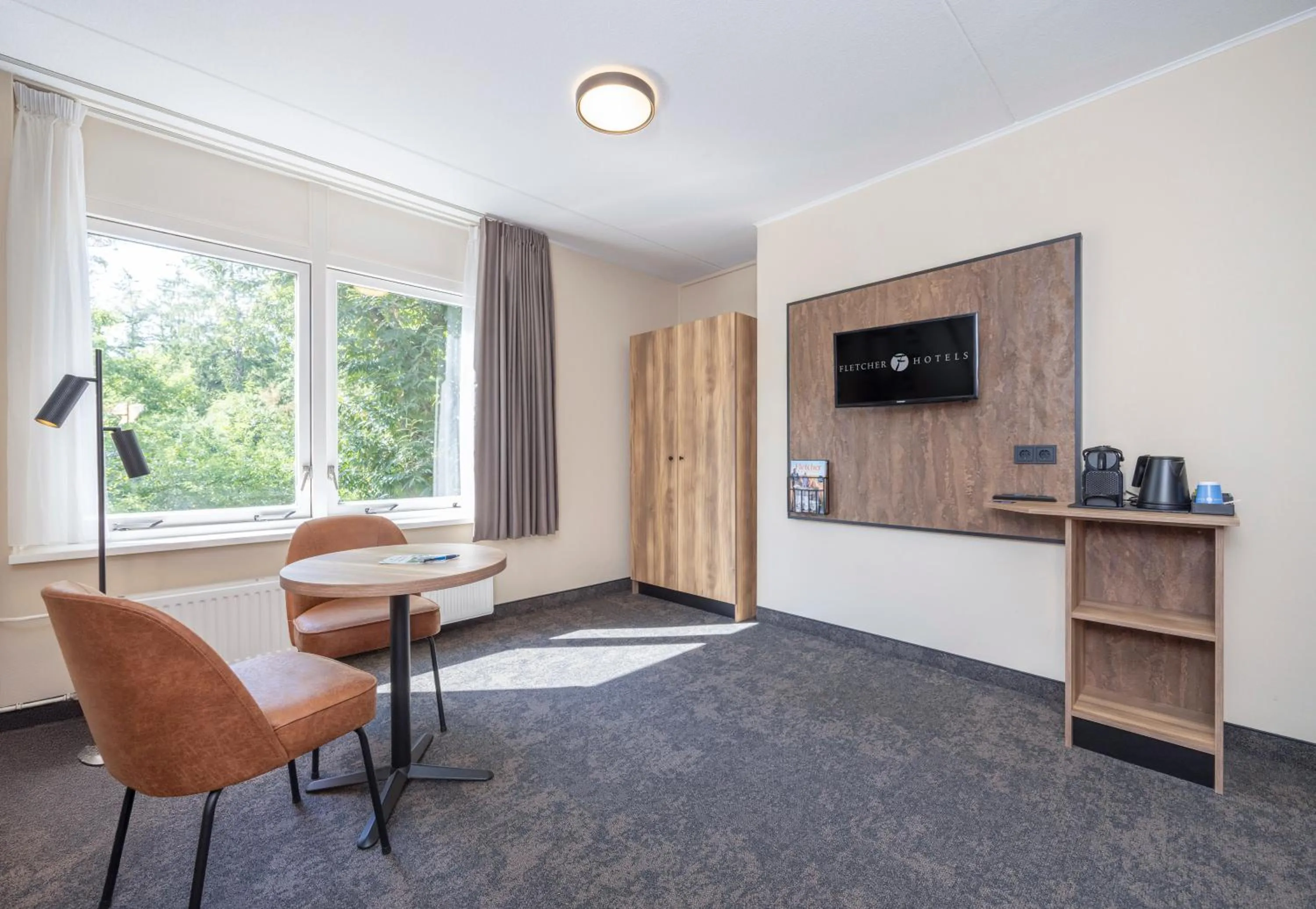 Superior Twin Room with Shower in Fletcher Hotel Restaurant De Eese