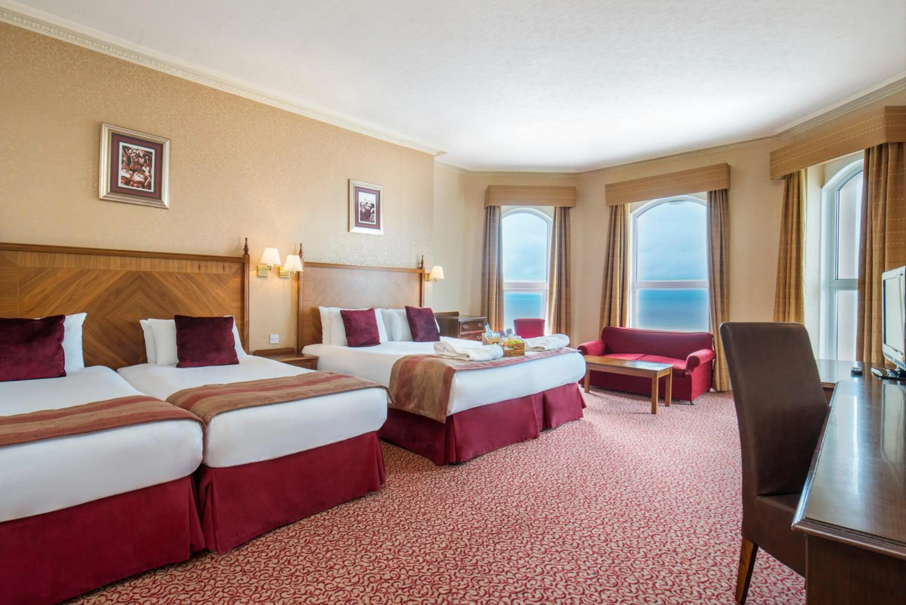 Family Room with Sea View in Imperial Hotel Blackpool
