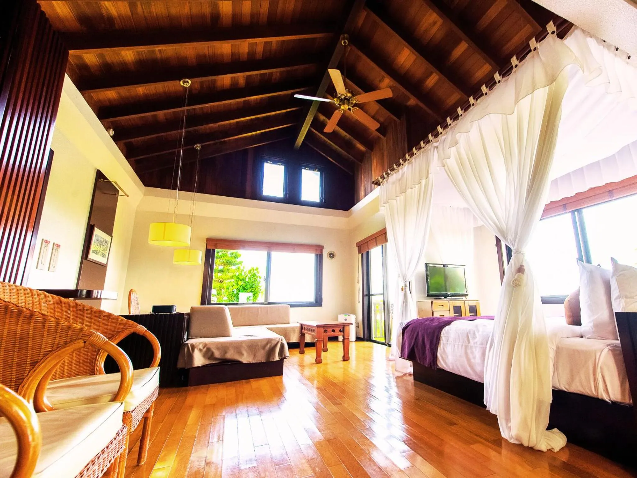 Double Room Villa with Sea View and Terrace - single occupancy in LiVEMAX Amms Canna Resort Villa