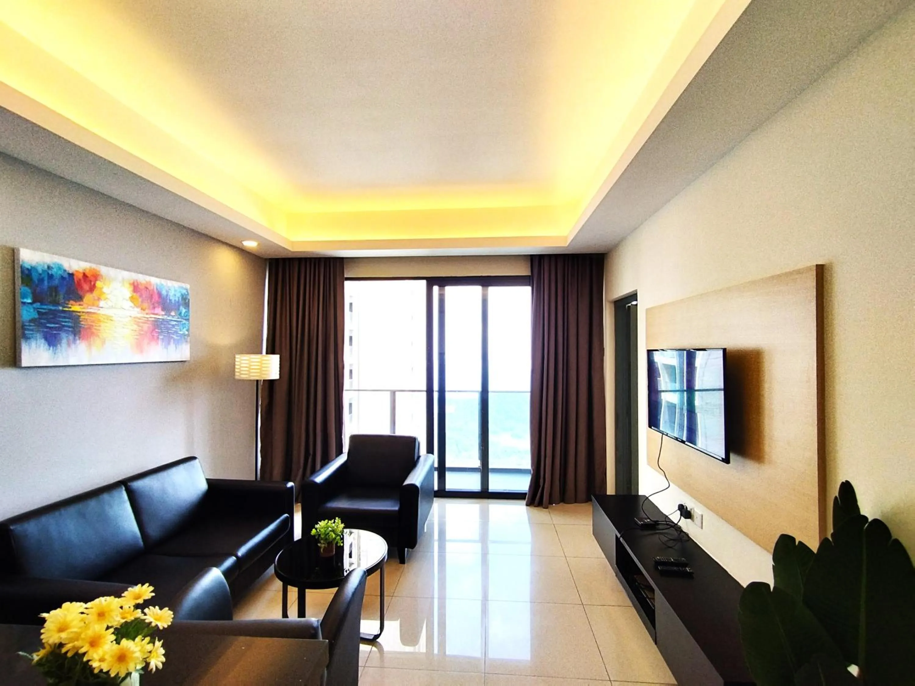 Two-Bedroom Deluxe Apartment with Garden View in GENTING FoggyCold StayCation AT Ion Delemen By HAPYHOME