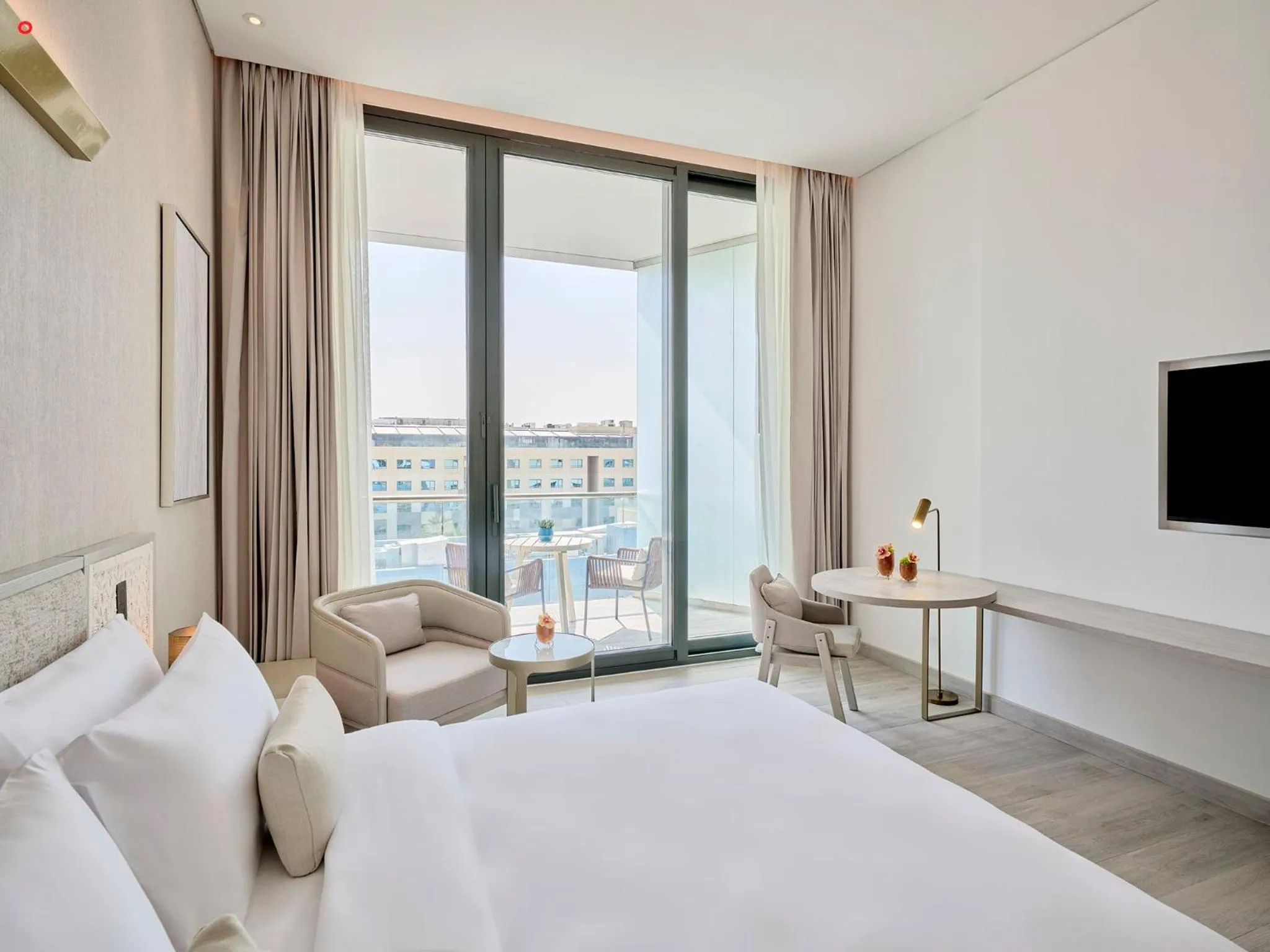 Deluxe King Room with Balcony - Furnished in Arabella Beach Hotel Kuwait, Vignette Collection by IHG