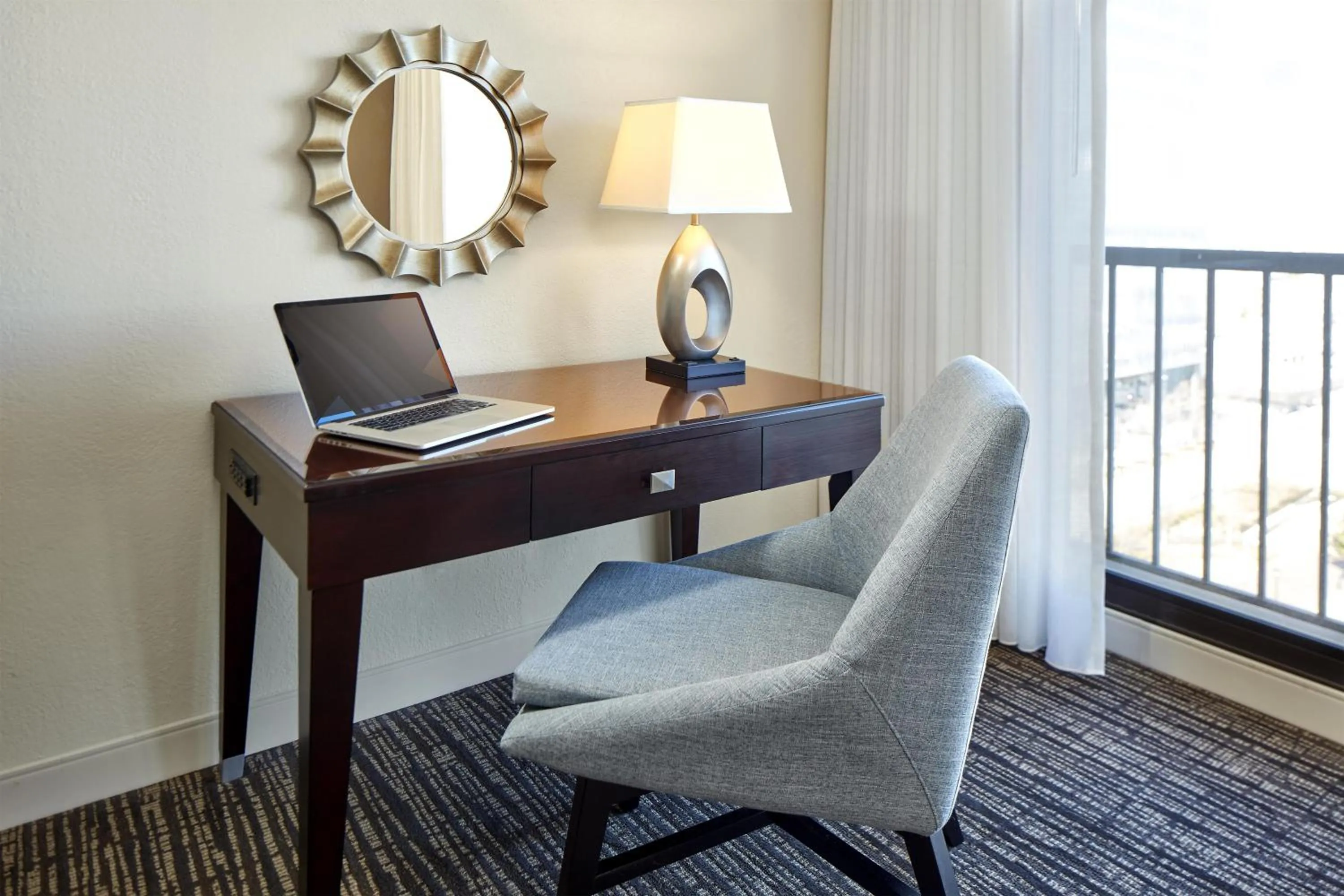 Double Room with Two Double Beds and Accessible Shower - Disability Access in Hyatt Regency Tulsa Downtown