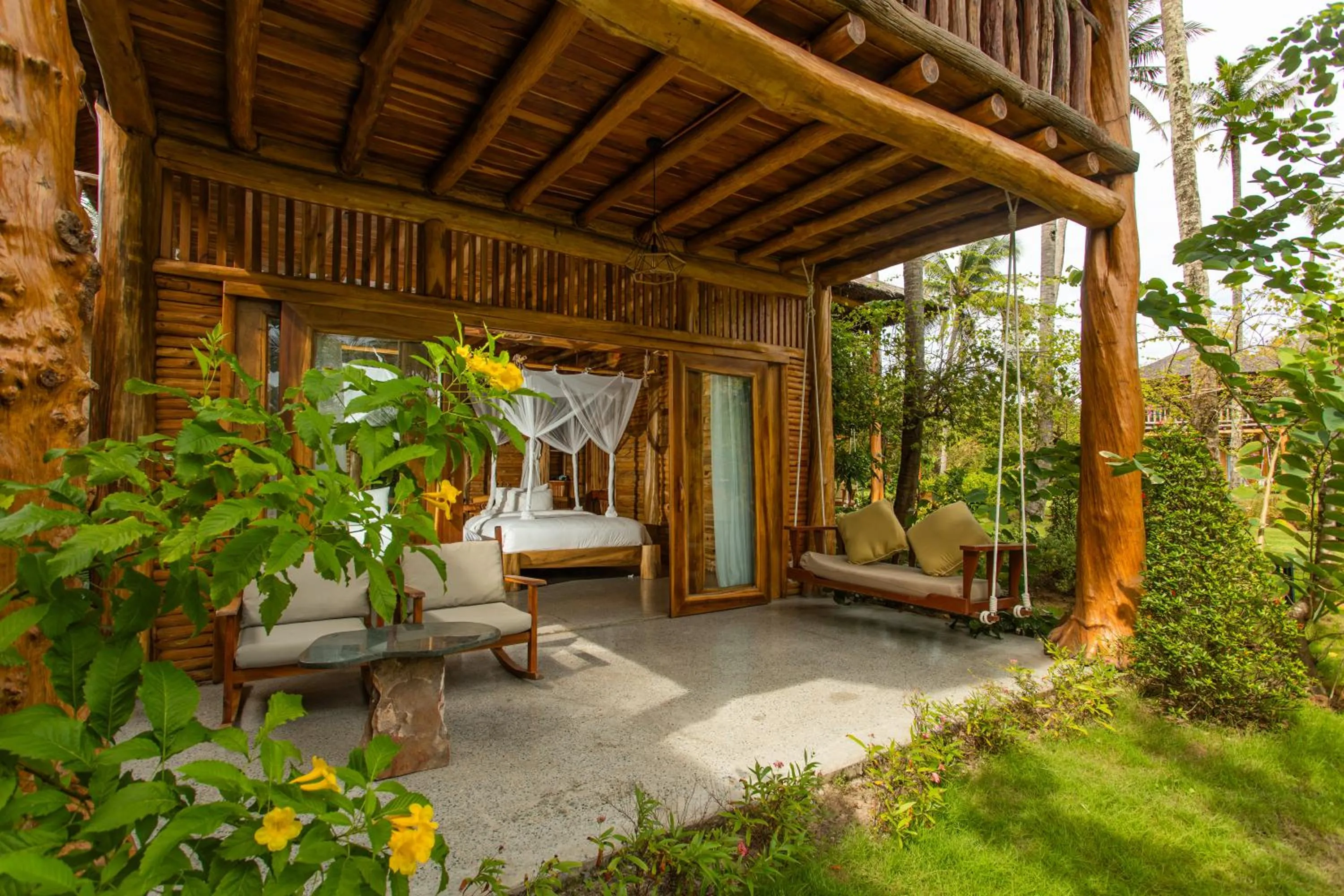 Family Premium Bungalow with Garden View in Grand Ocean Bay Resort Phu Quoc