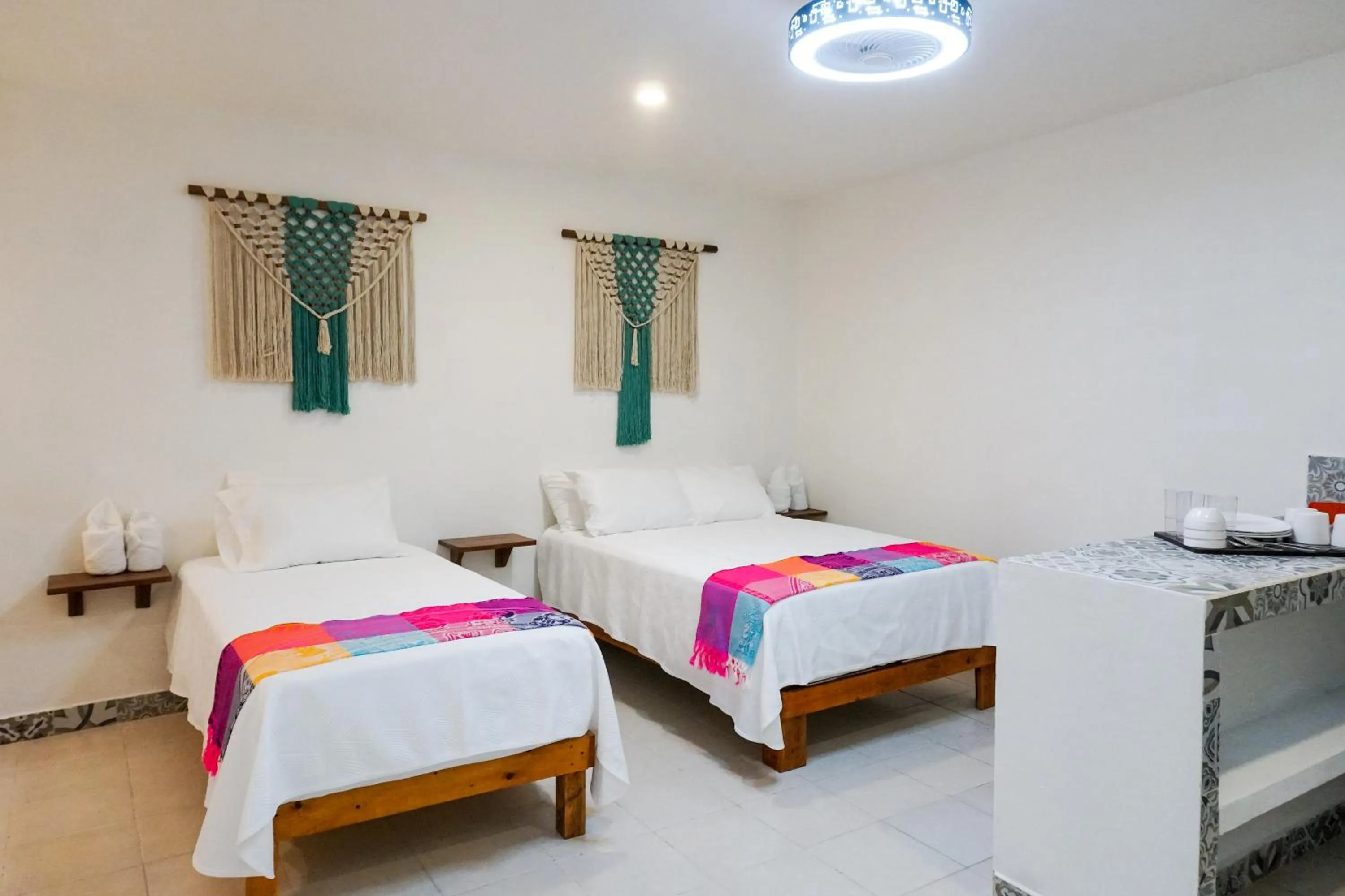 Twin Room in Linda Vecindad Playa del Carmen