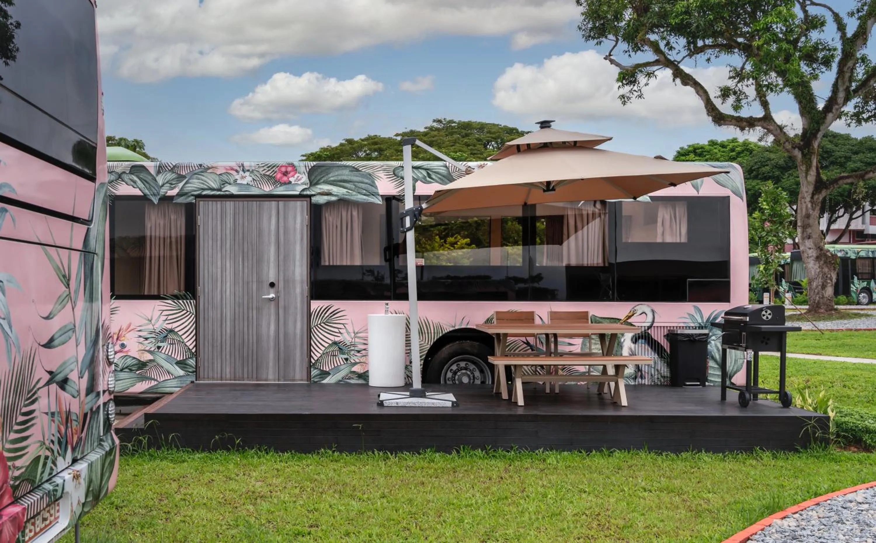 Adams Drive in The Bus Collective