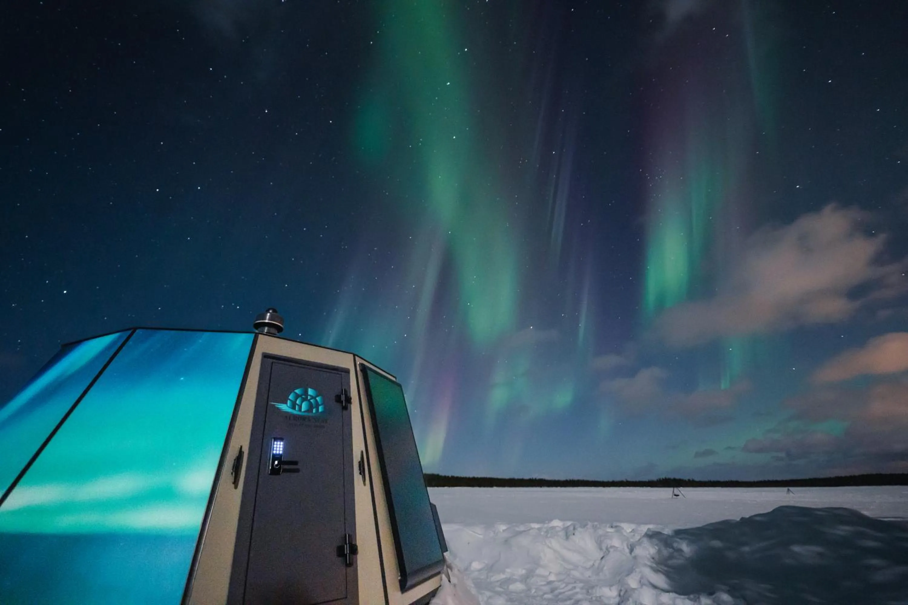 Aurora Glass Igloo in Aito Igloo & Spa Resort