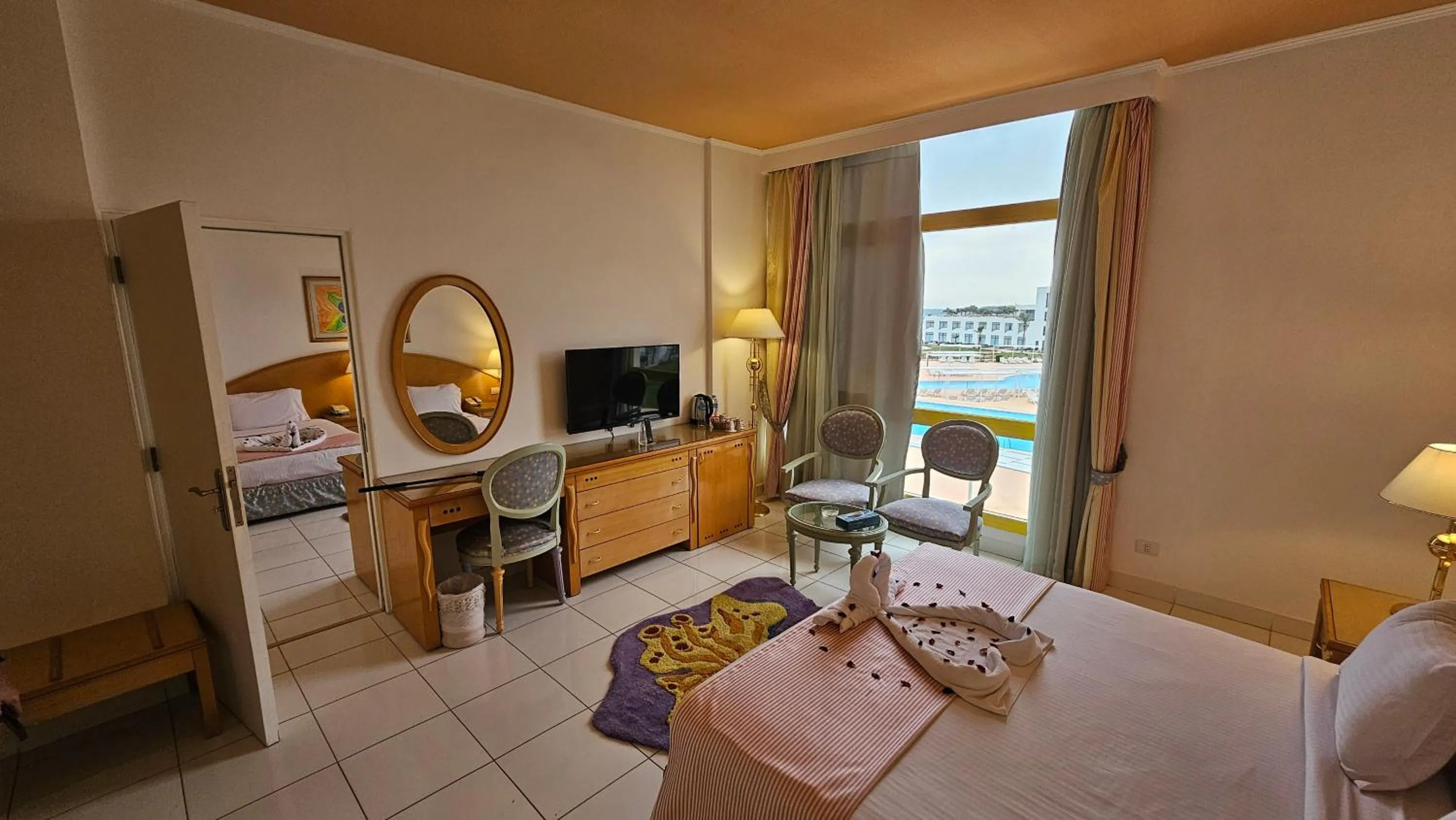 Standard Double or Twin Room with Sea View in Amarina Sun Resort & Aqua Park Sharm El-Sheikh