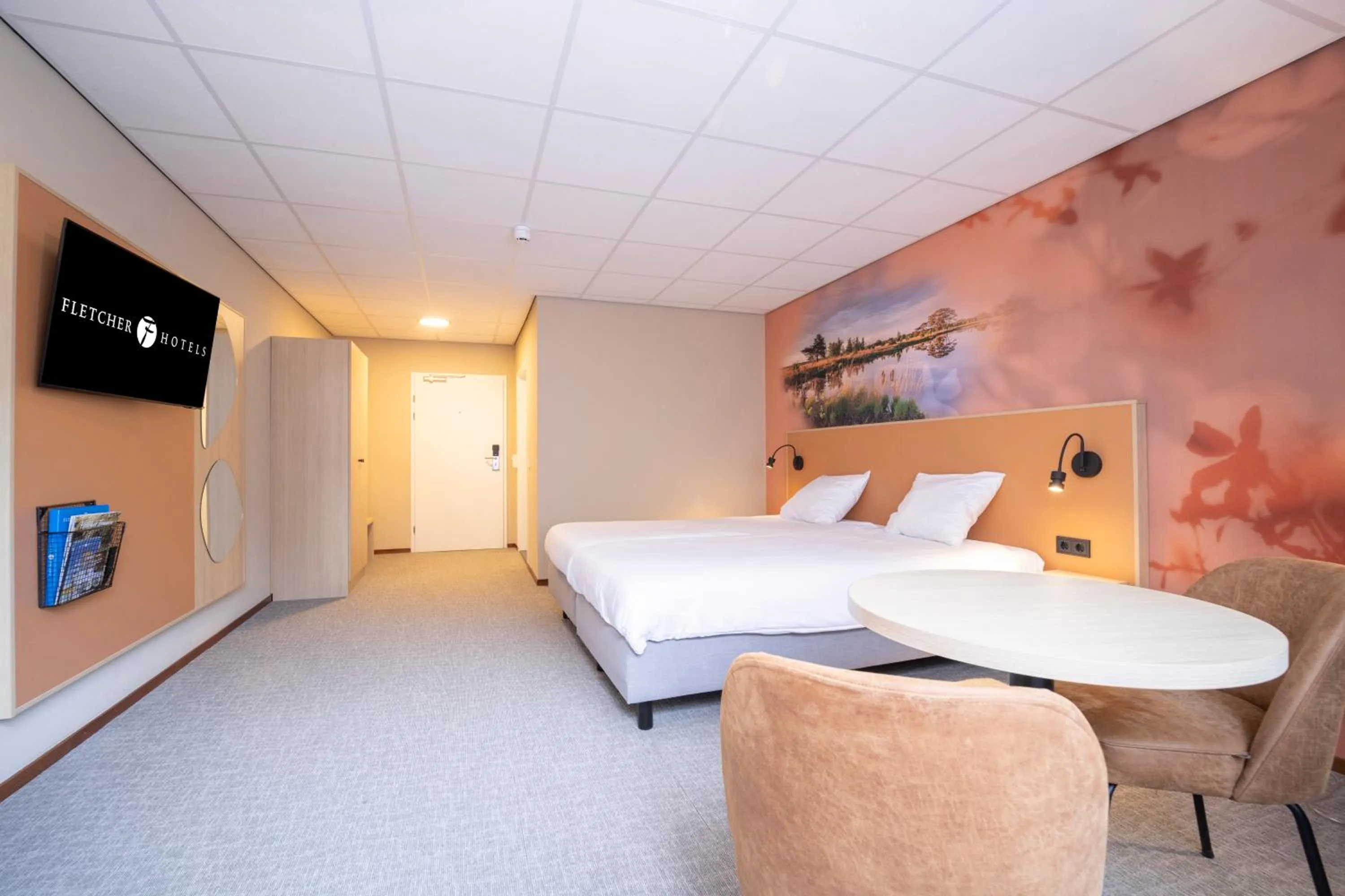 Double Room - Disability Access in Fletcher Hotel-Restaurant de Borken
