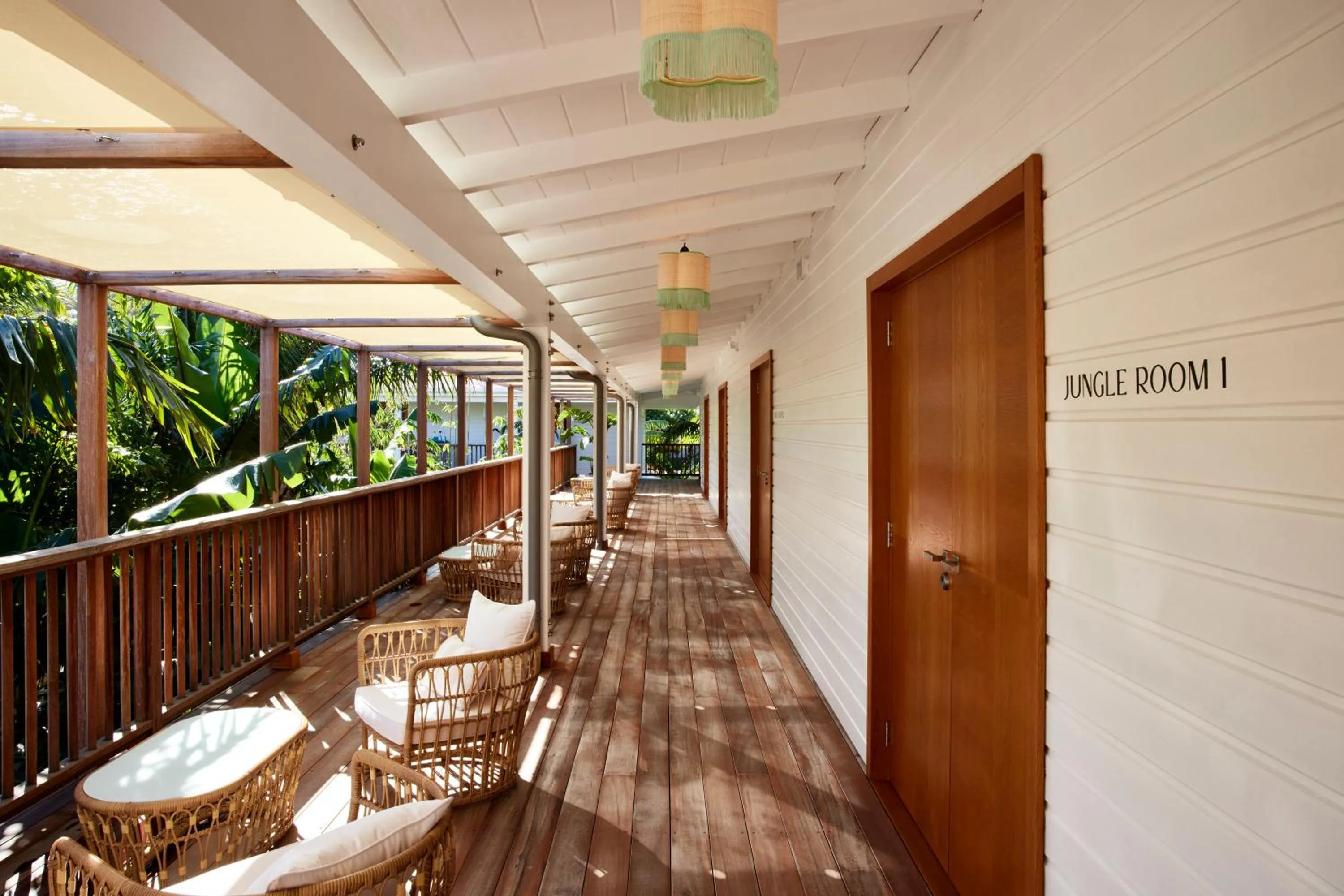 Jungle Room in Tropical Hotel St Barth