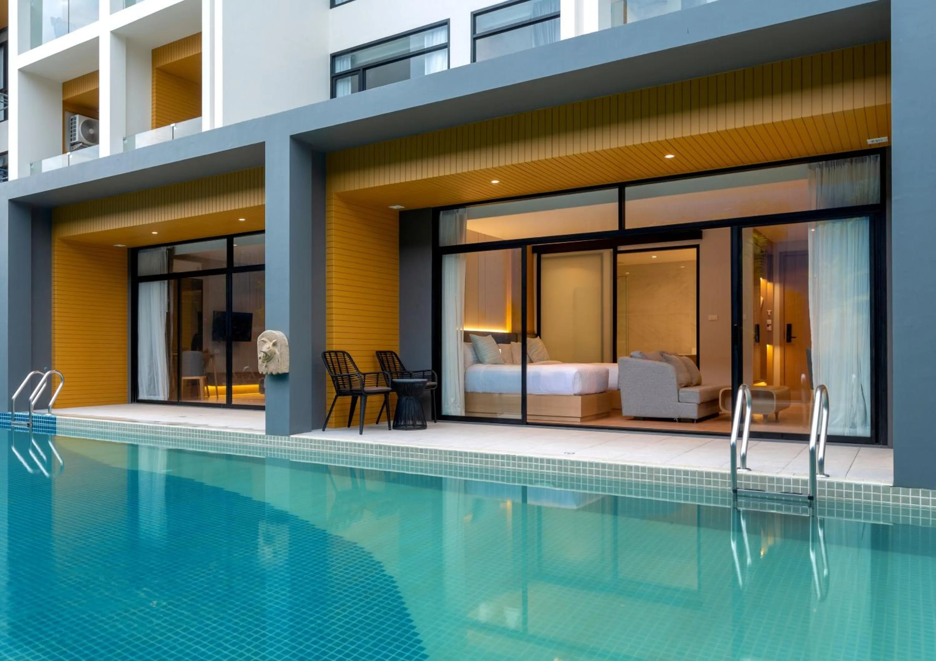 Deluxe Twin Room with Pool Access in Wyndham Garden Naithon Phuket