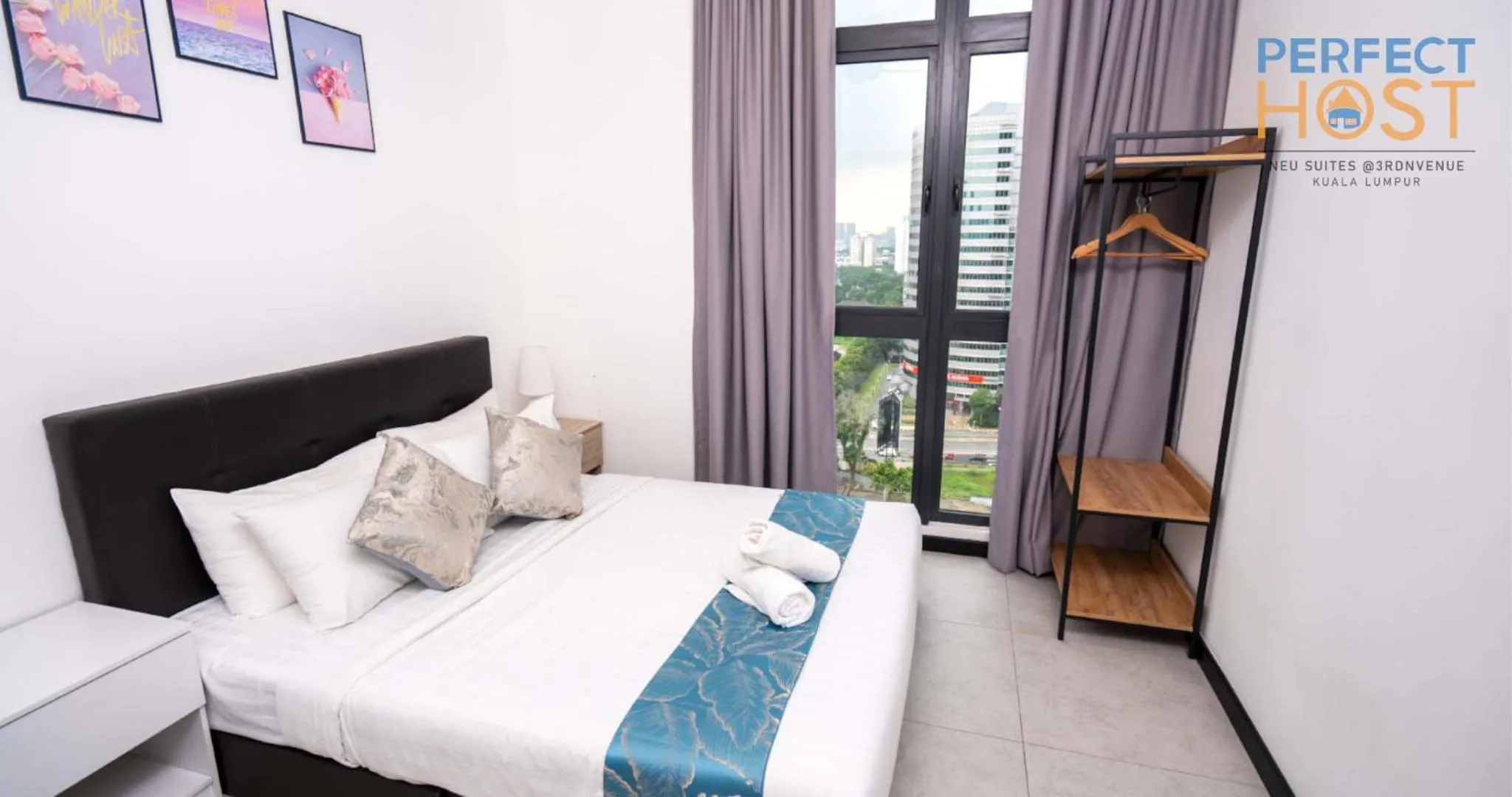 Three-Bedroom Apartment in Neu Suites @ 3rdNvenue by Perfect Host
