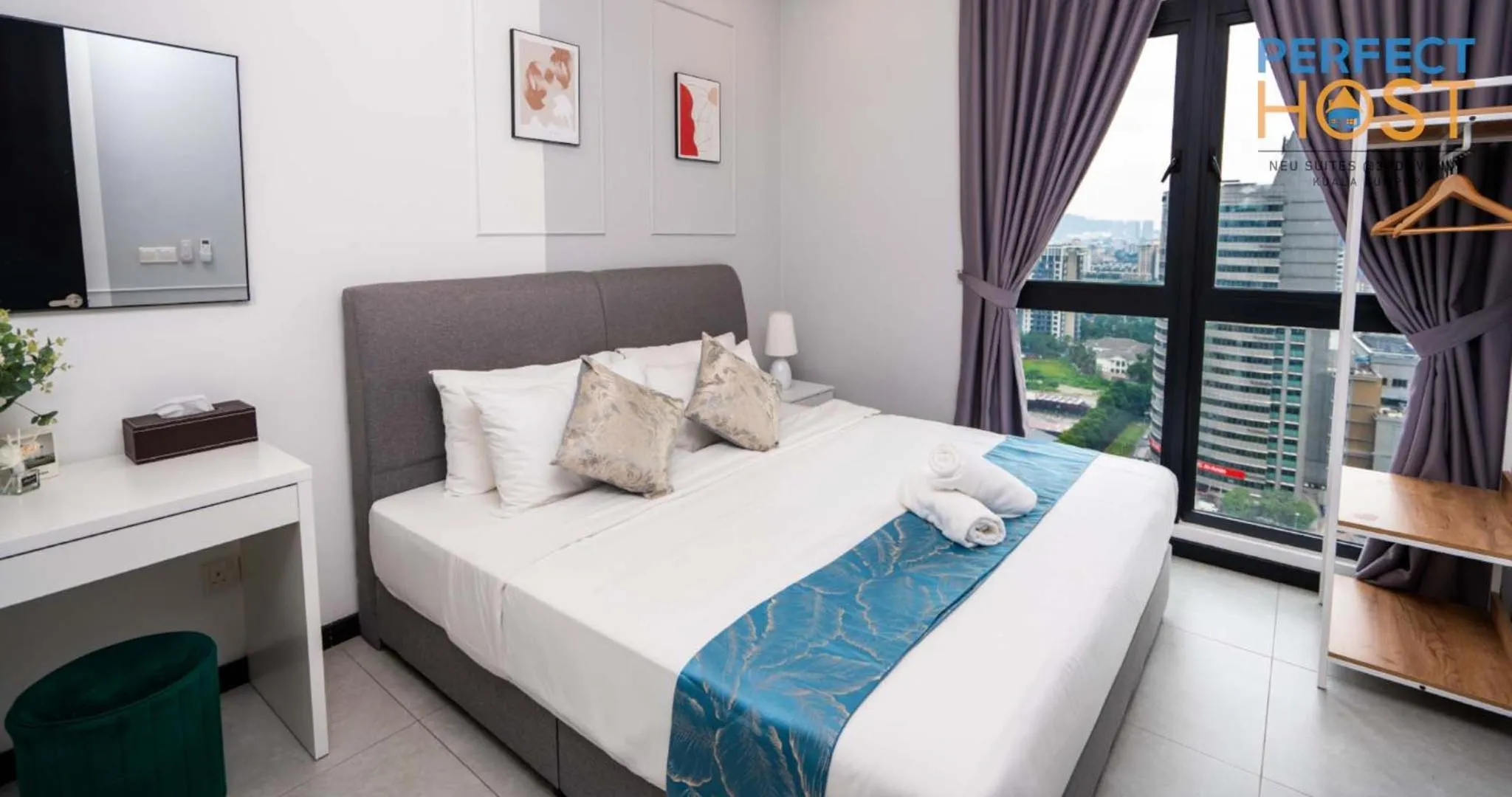 Two-Bedroom Apartment in Neu Suites @ 3rdNvenue by Perfect Host