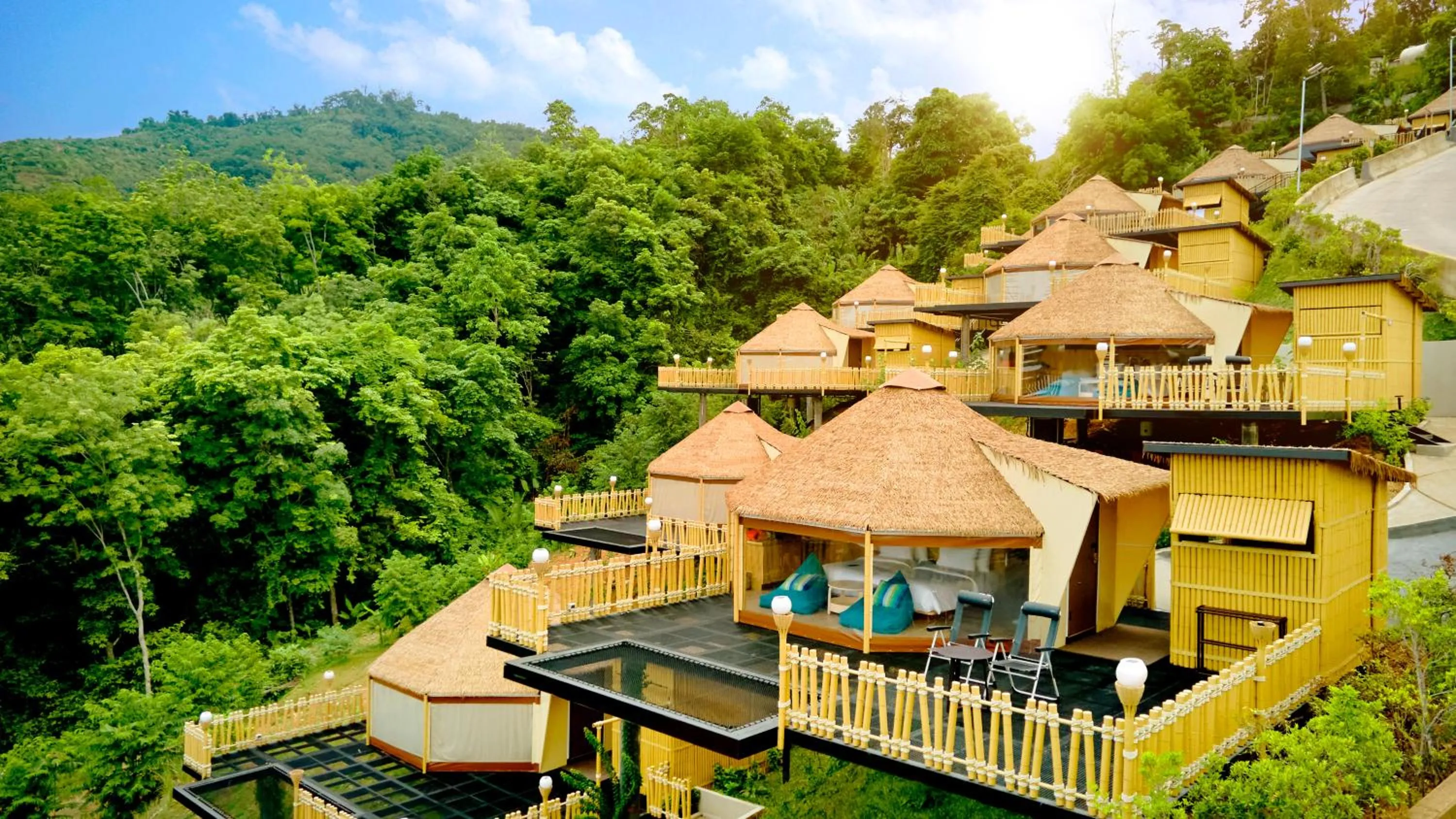 Forest Tent in Beyond Skywalk Nangshi