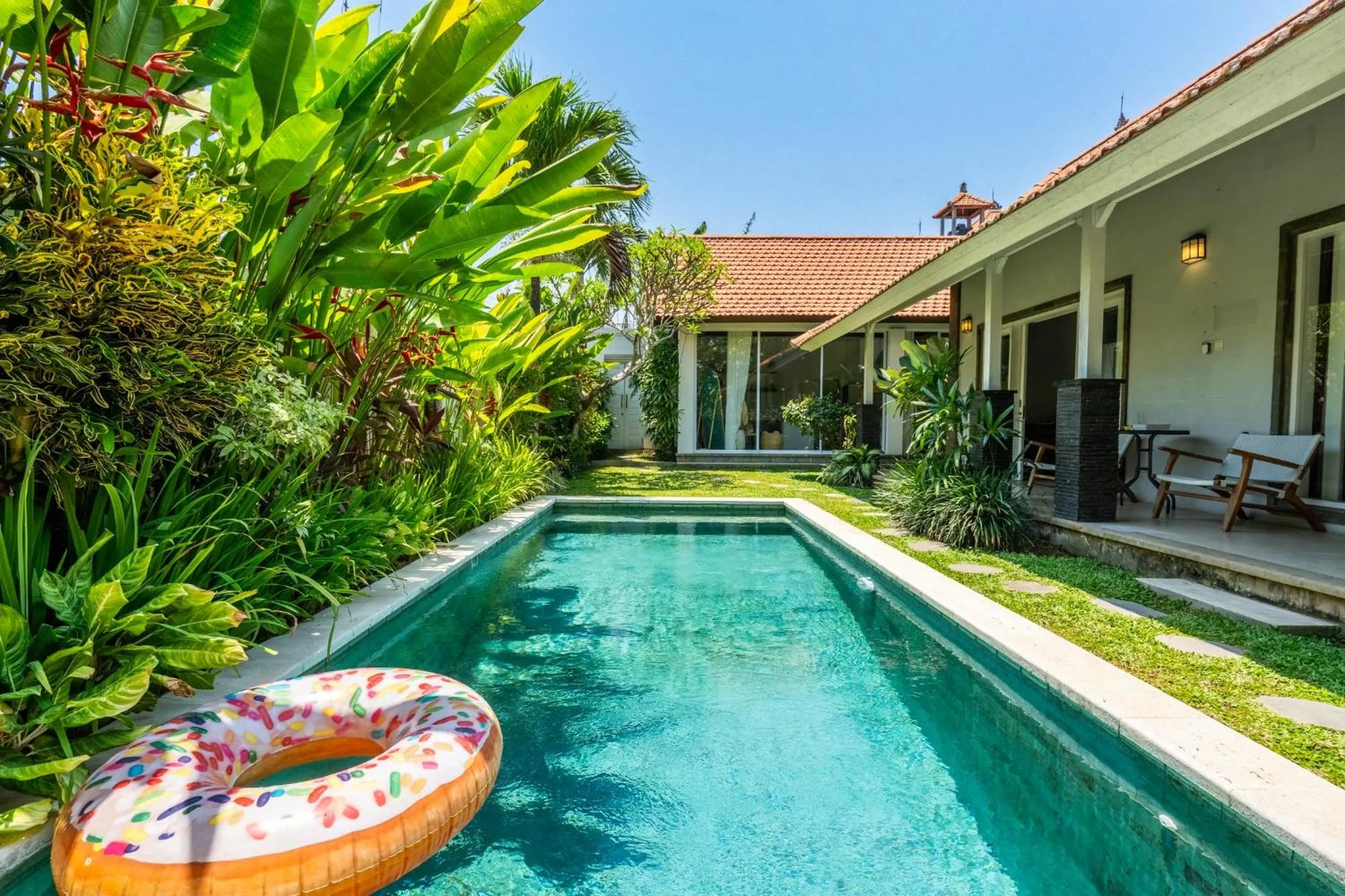 Two-Bedroom Villa in Jungle Amaranth Villa Canggu - Exclusive 3BR Retreat with Pool, Modern Amenities and Top Location - New Year's Offer