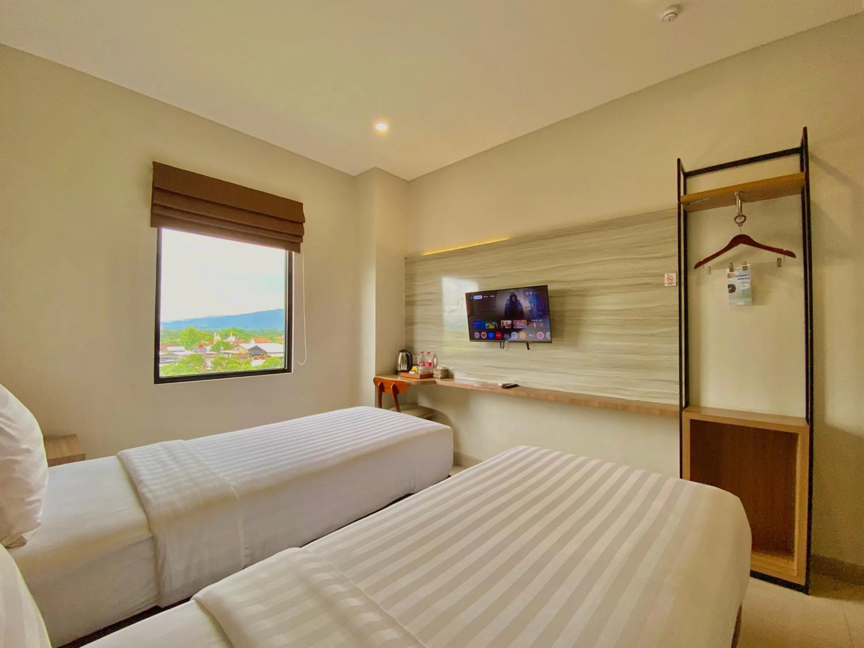 Superior Twin Room in Front One Hotel Gombong